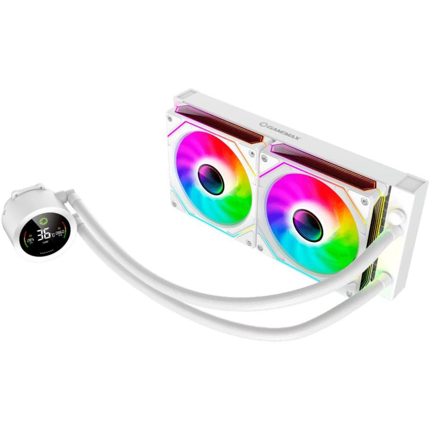 СВО GameMax IceBurg 240 Digital WH (IceBurg 240 Digital WH)