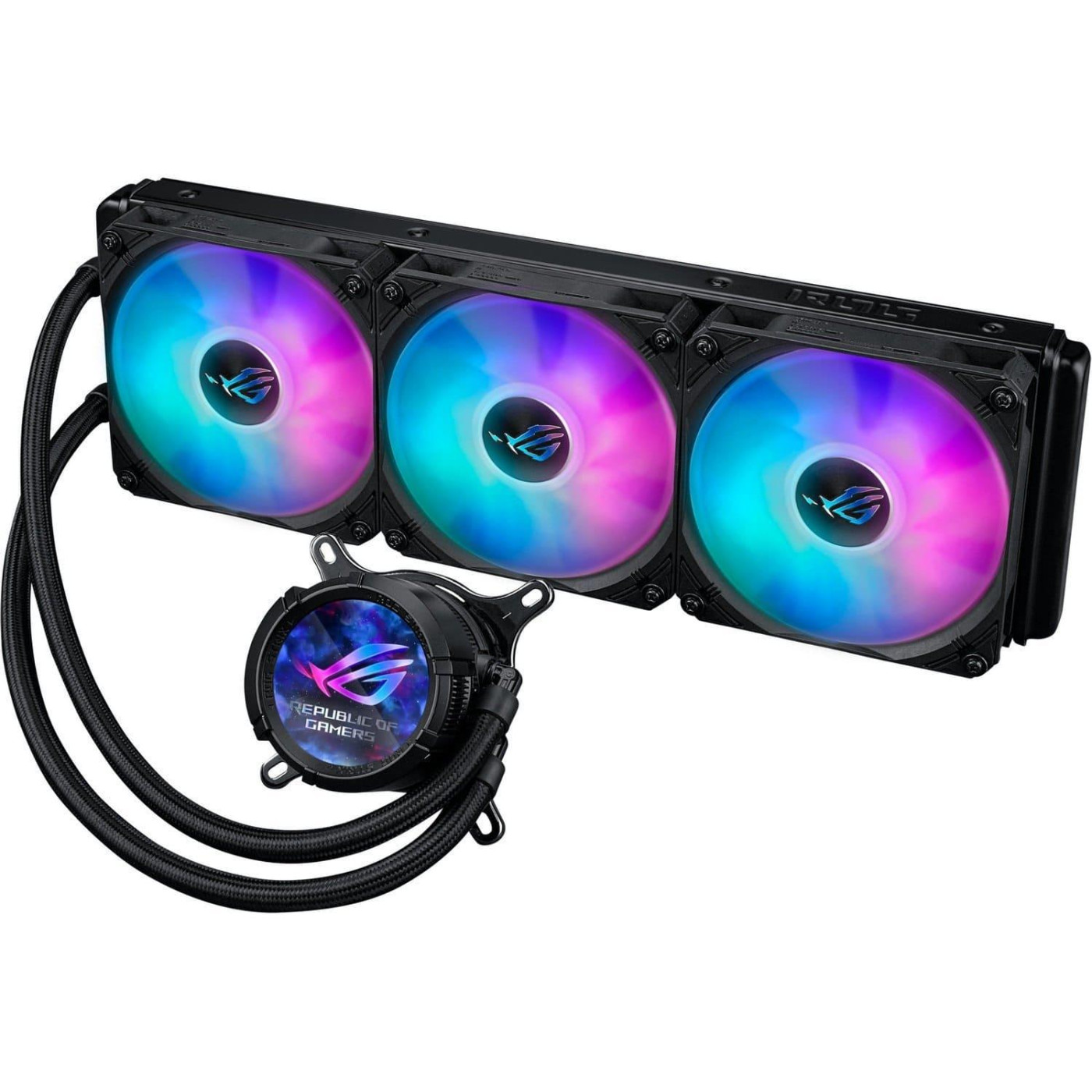 СВО ASUS ROG Strix LC III 360 ARGB LCD Black (90RC00W1-M0UAY0)