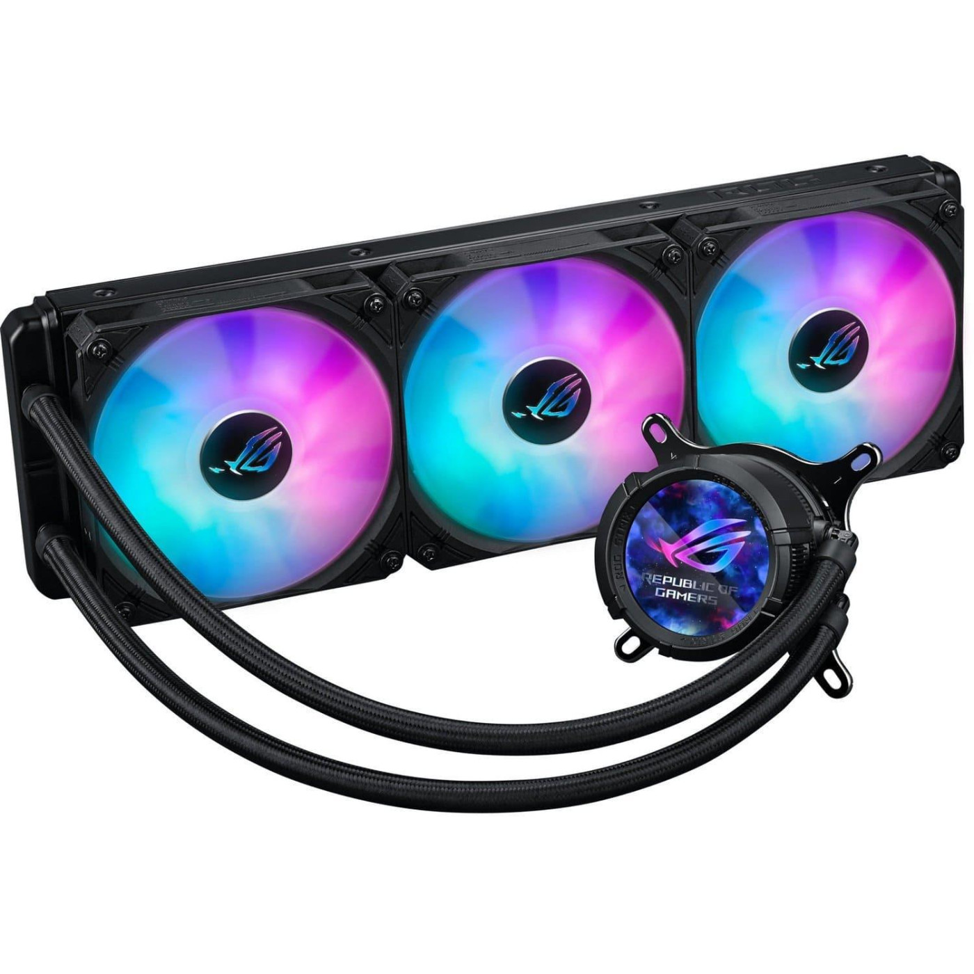 СВО ASUS ROG Strix LC III 360 ARGB LCD Black (90RC00W1-M0UAY0)