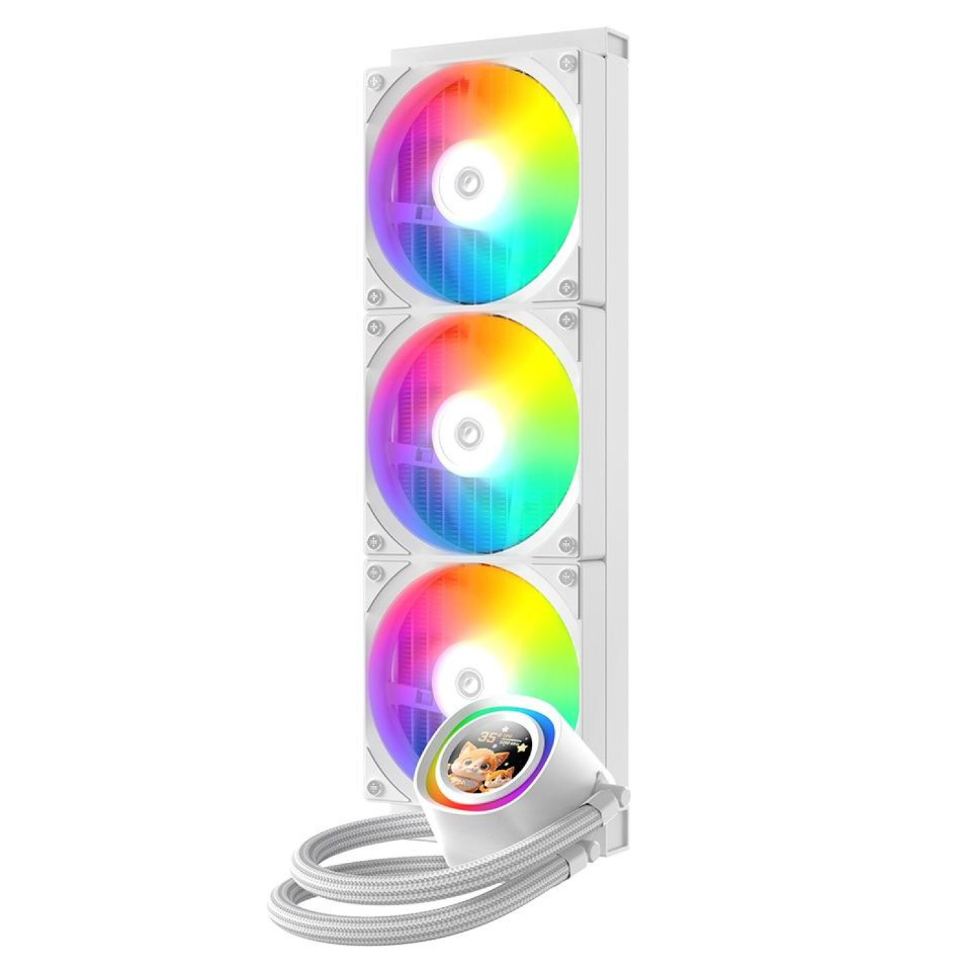 СВО ID-Cooling FX360 LCD White (FX360 LCD WHITE)