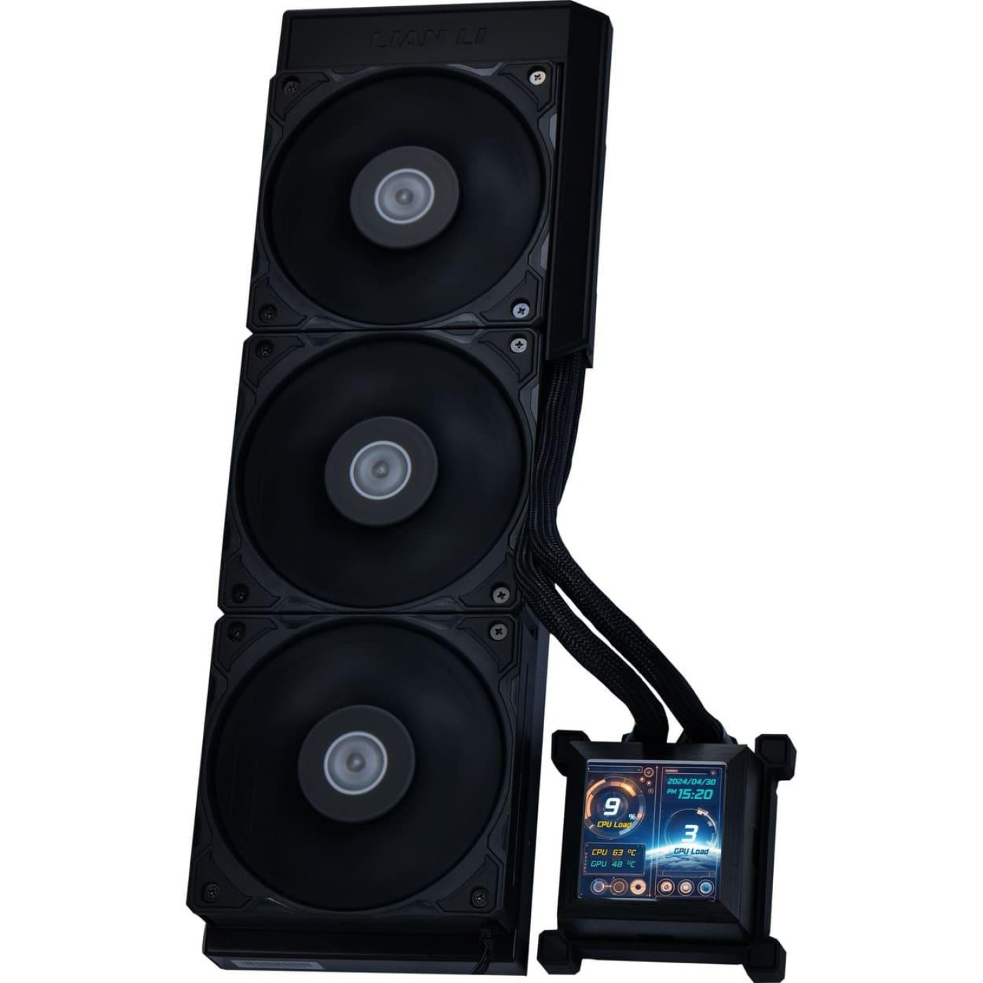 СВО Lian Li HydroShift LCD 360S Black (G89.GHSLCD36SB.00)