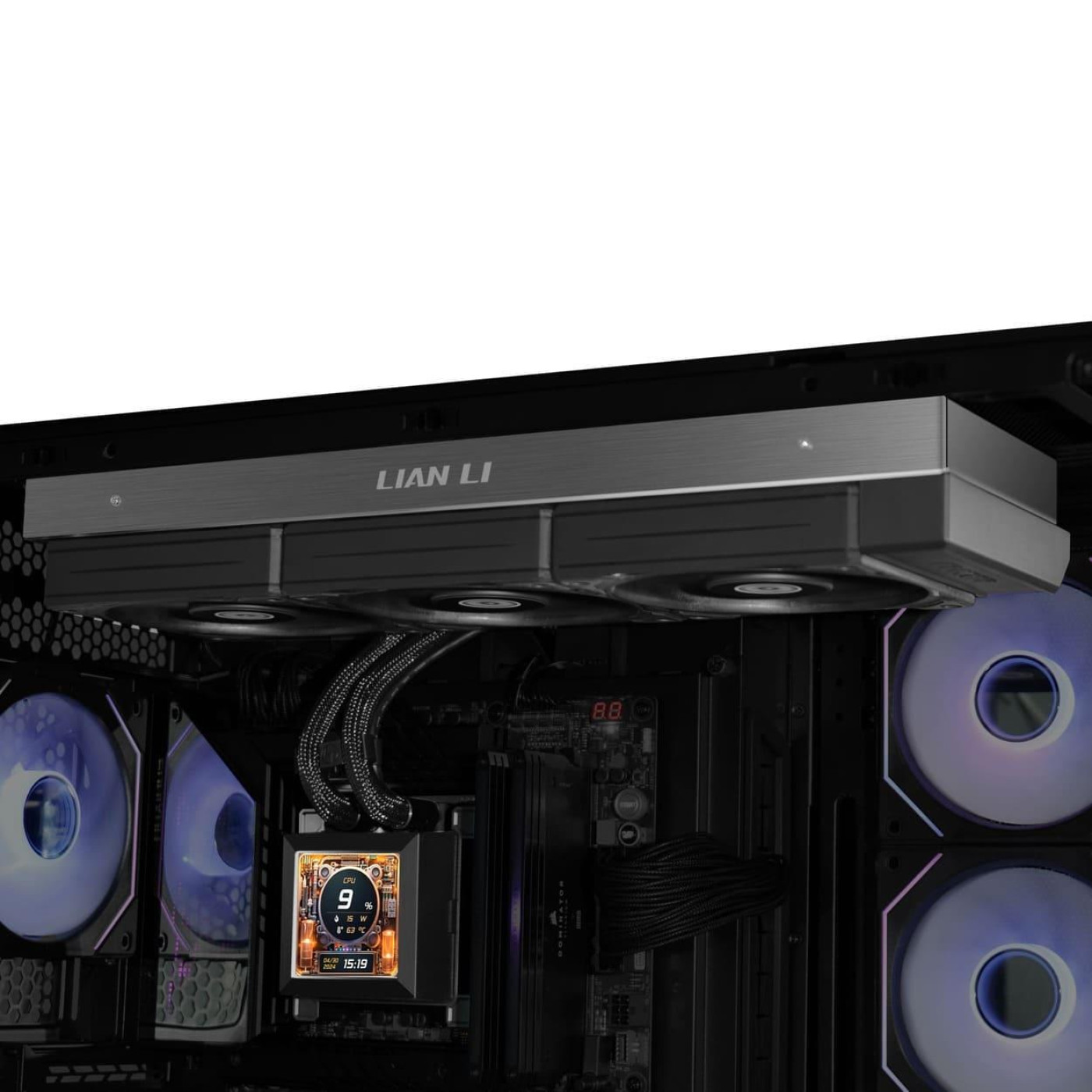 СВО Lian Li HydroShift LCD 360S Black (G89.GHSLCD36SB.00)
