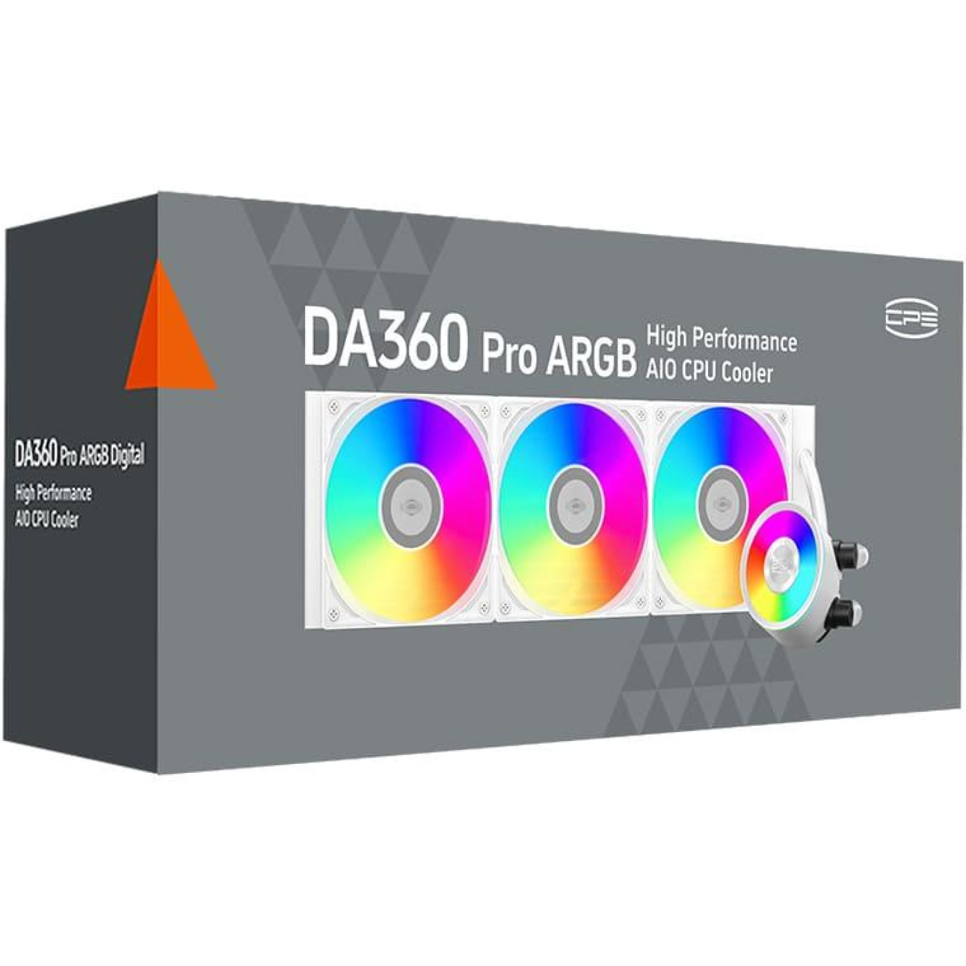 СВО PcCooler PсCOOLER DA360 PRO ARGB White (DA360Pro-WHAWXX-GL)