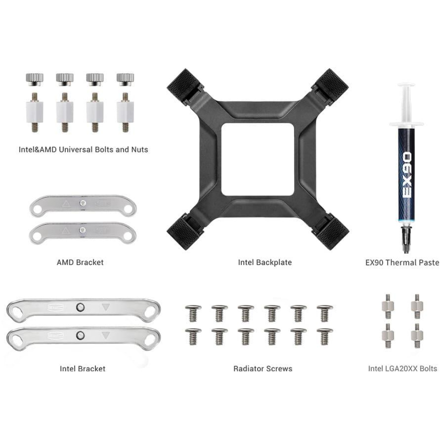 СВО PcCooler PсCOOLER DA360 PRO ARGB White (DA360Pro-WHAWXX-GL)