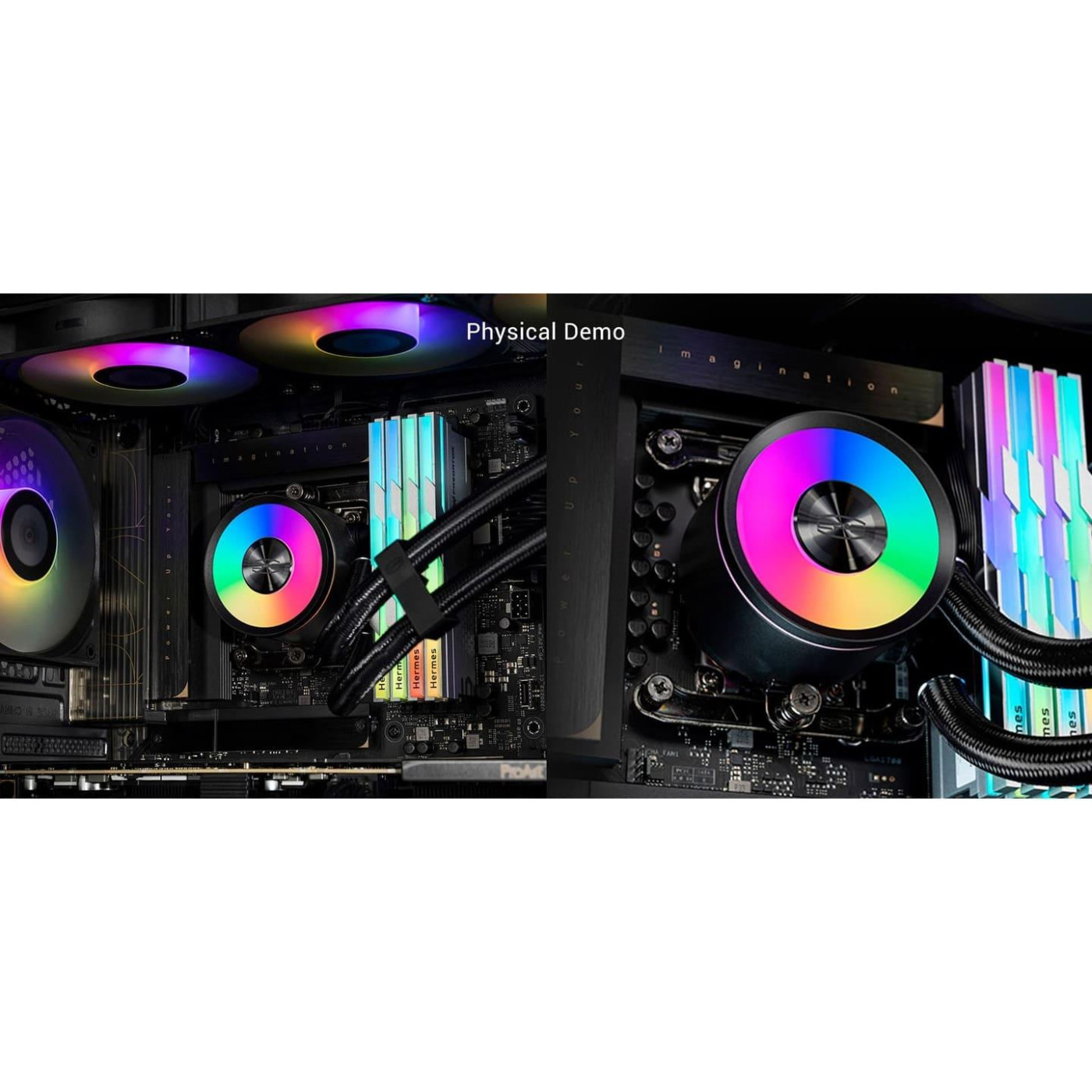 СВО PcCooler PсCOOLER DA360 PRO ARGB Black (DA360Pro-BKAWXX -GL)