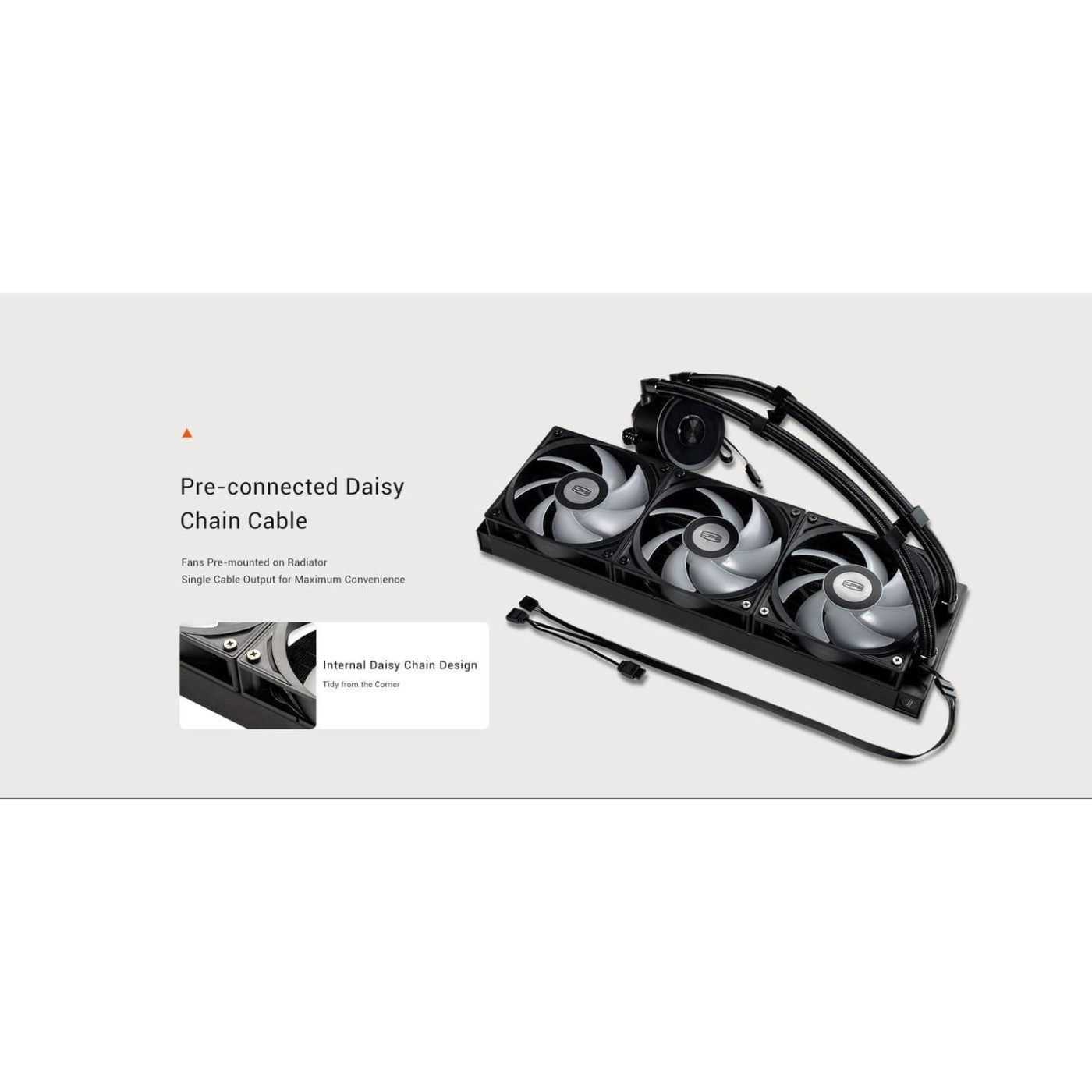 СВО PcCooler PсCOOLER DA360 PRO ARGB Black (DA360Pro-BKAWXX -GL)