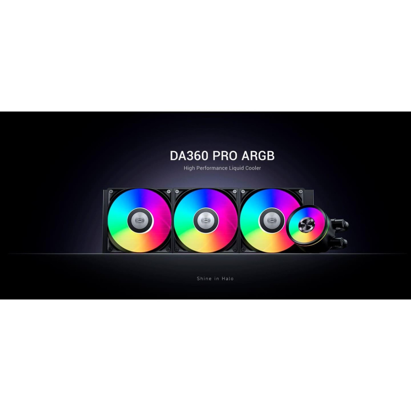 СВО PcCooler PсCOOLER DA360 PRO ARGB Black (DA360Pro-BKAWXX -GL)