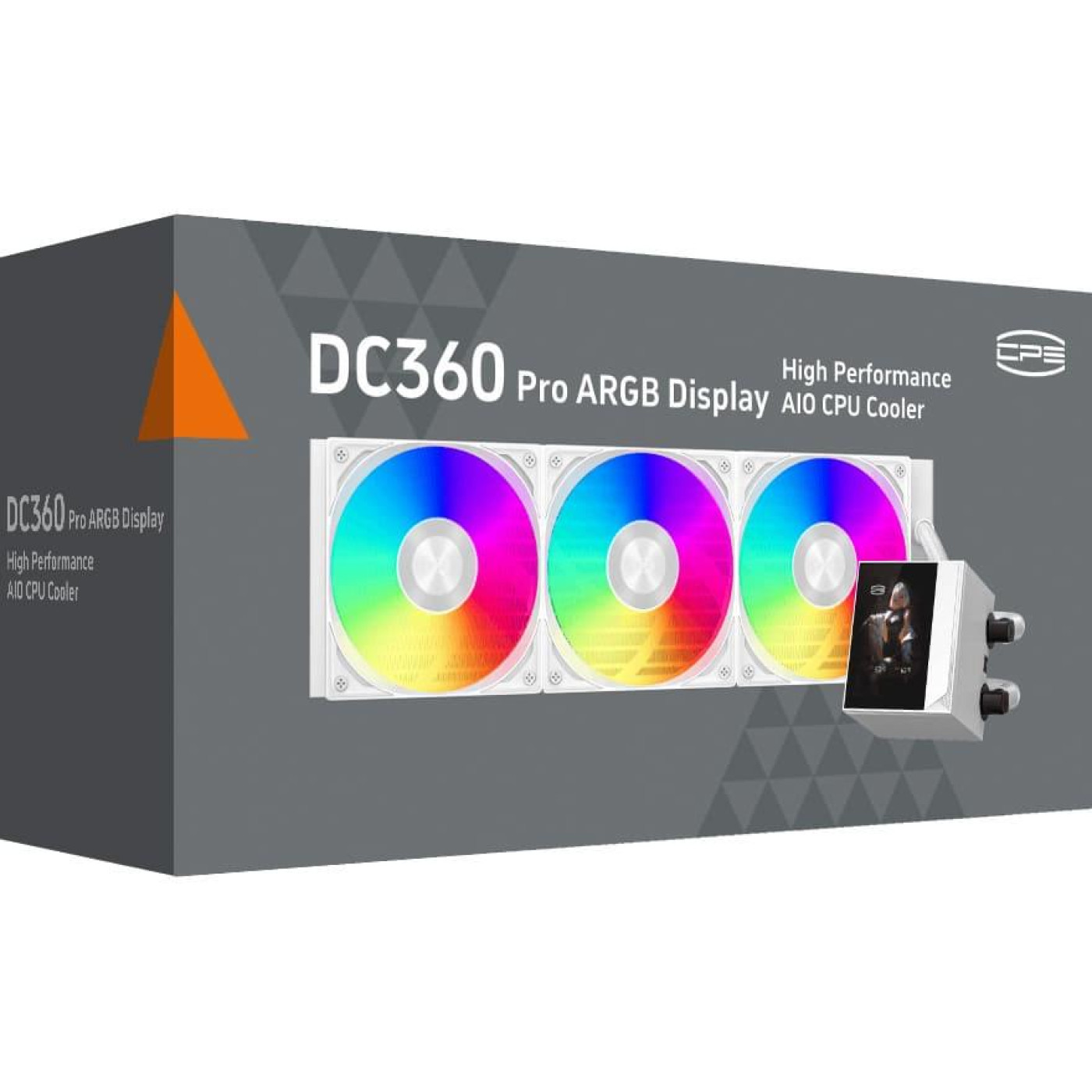 СВО PcCooler PсCOOLER DC360 PRO ARGB Display White (DC360Pro-WHAWXY-GL)