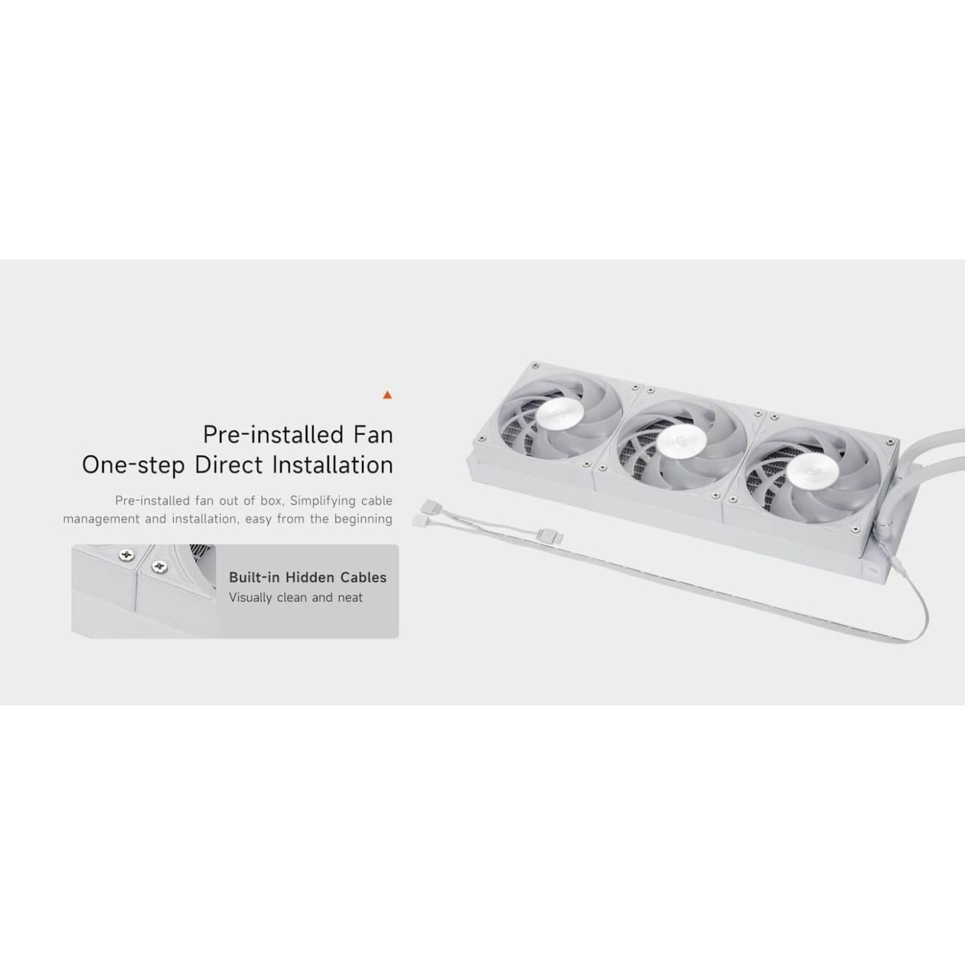 СВО PcCooler PсCOOLER DC360 PRO ARGB Display White (DC360Pro-WHAWXY-GL)