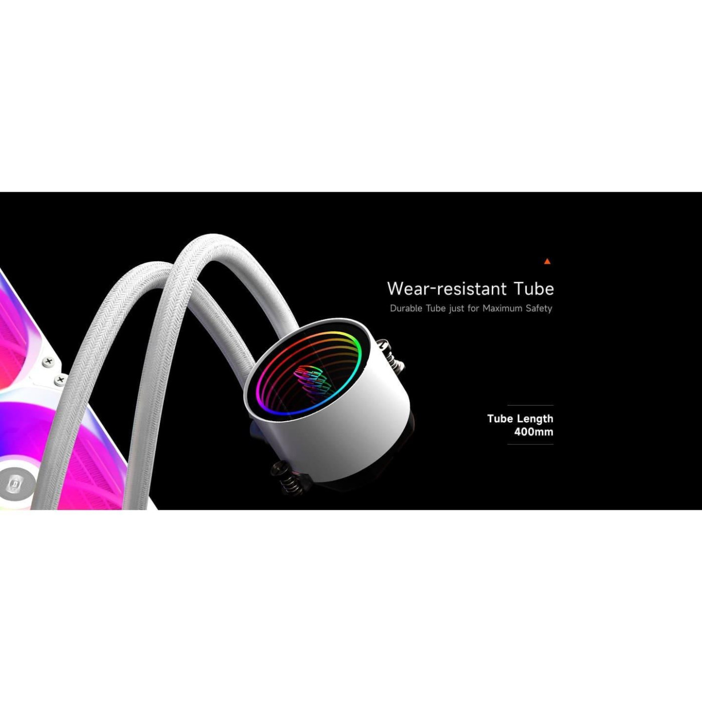 СВО PcCooler DA240 ARGB White (DA240-WHAWXX-GL)