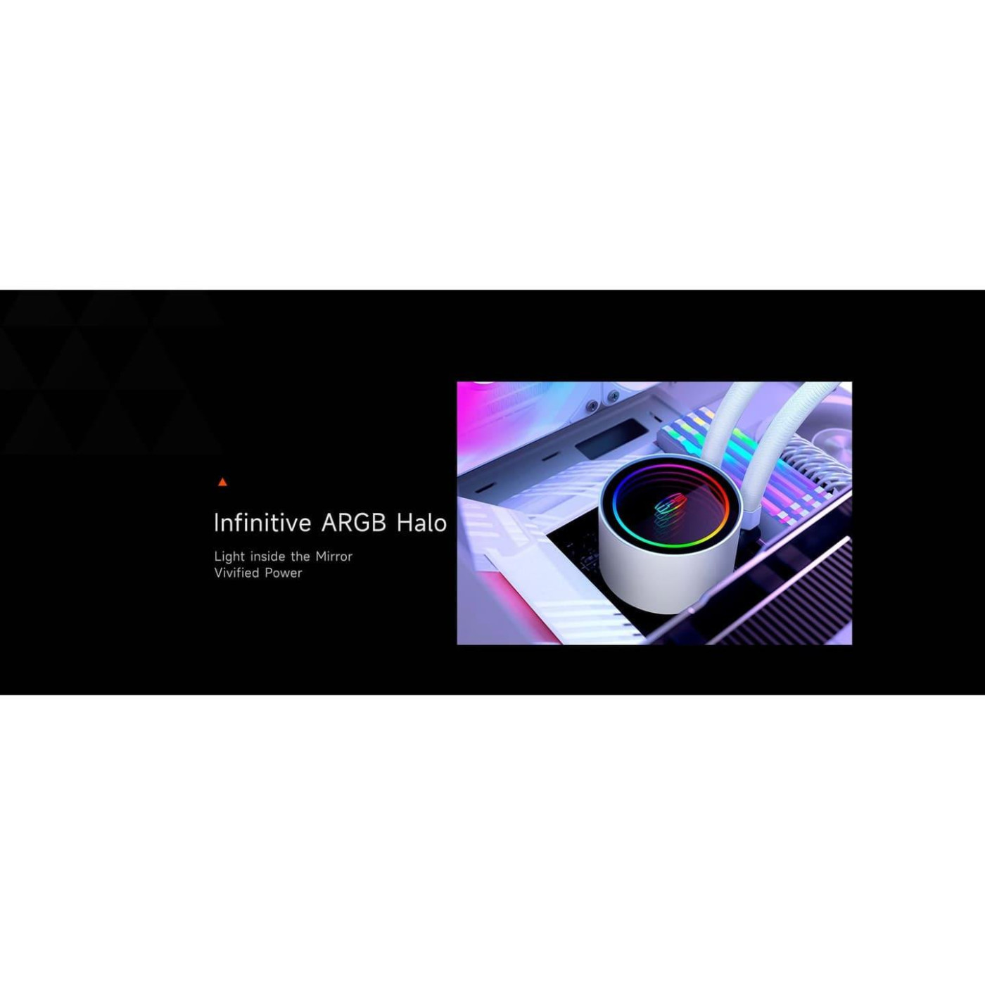 СВО PcCooler DA240 ARGB White (DA240-WHAWXX-GL)