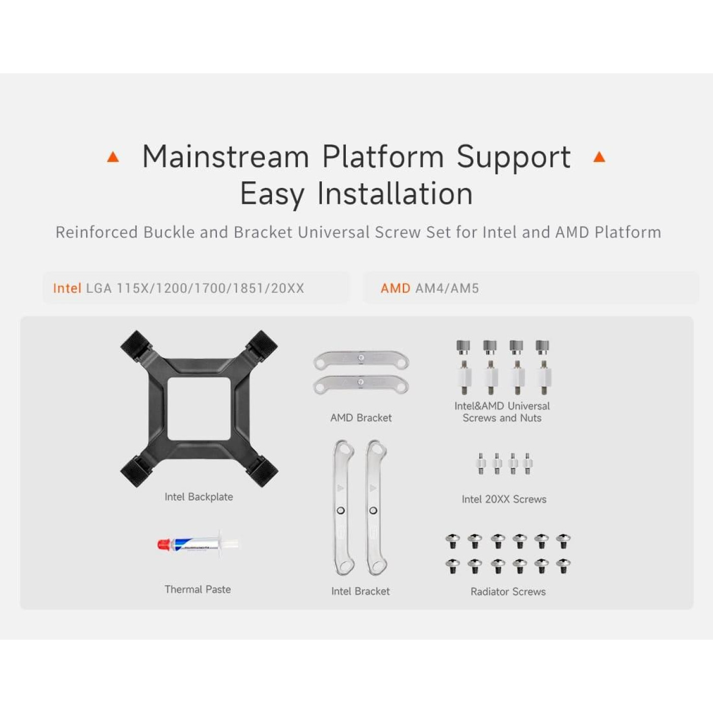 СВО PcCooler DA360 ARGB White (DA360-WHAWXX-GL)