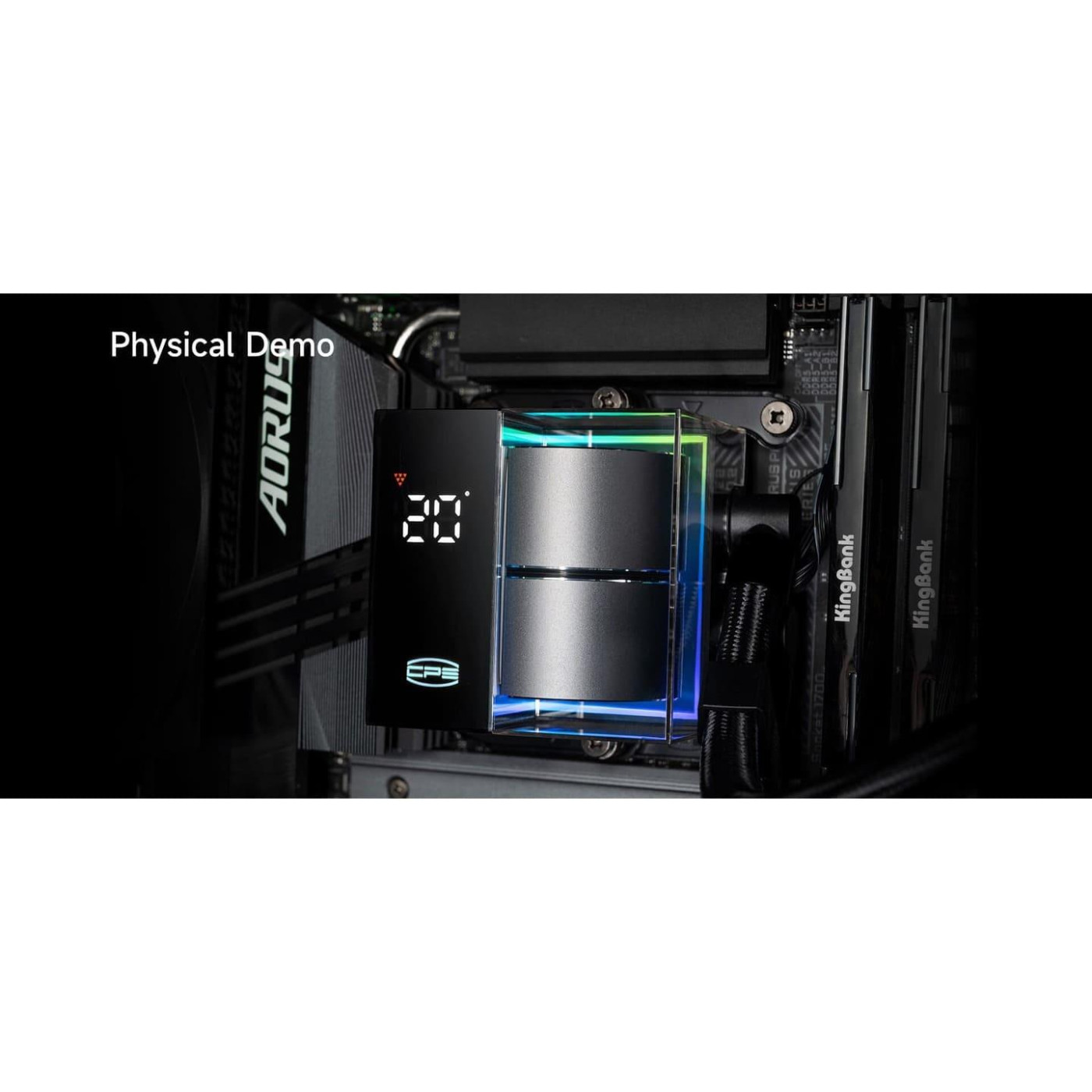 СВО PcCooler PсCOOLER DS360 PRO Digital Black (D7-S360WBKN-GL)