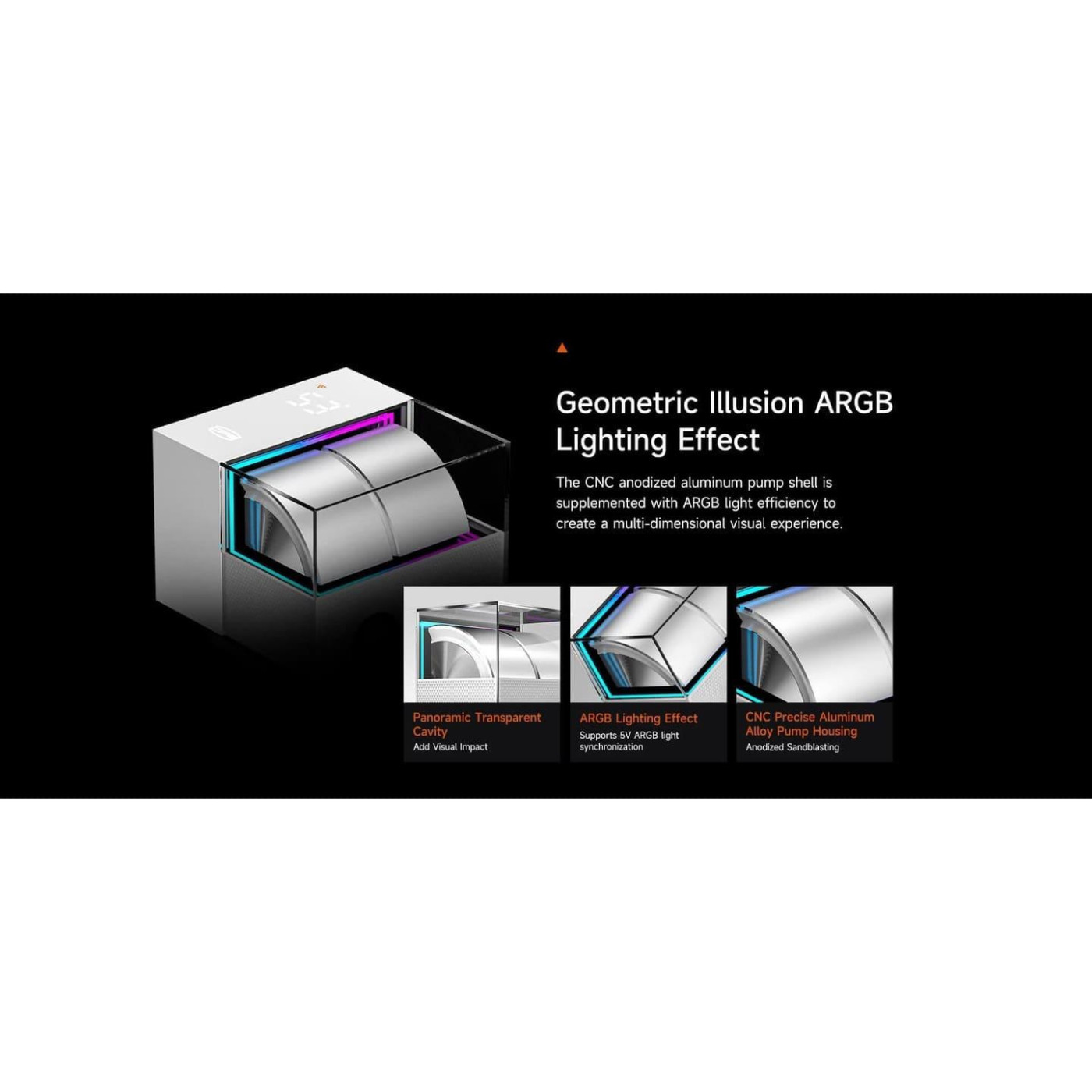 СВО PcCooler PсCOOLER DS360 PRO Digital Black (D7-S360WBKN-GL)