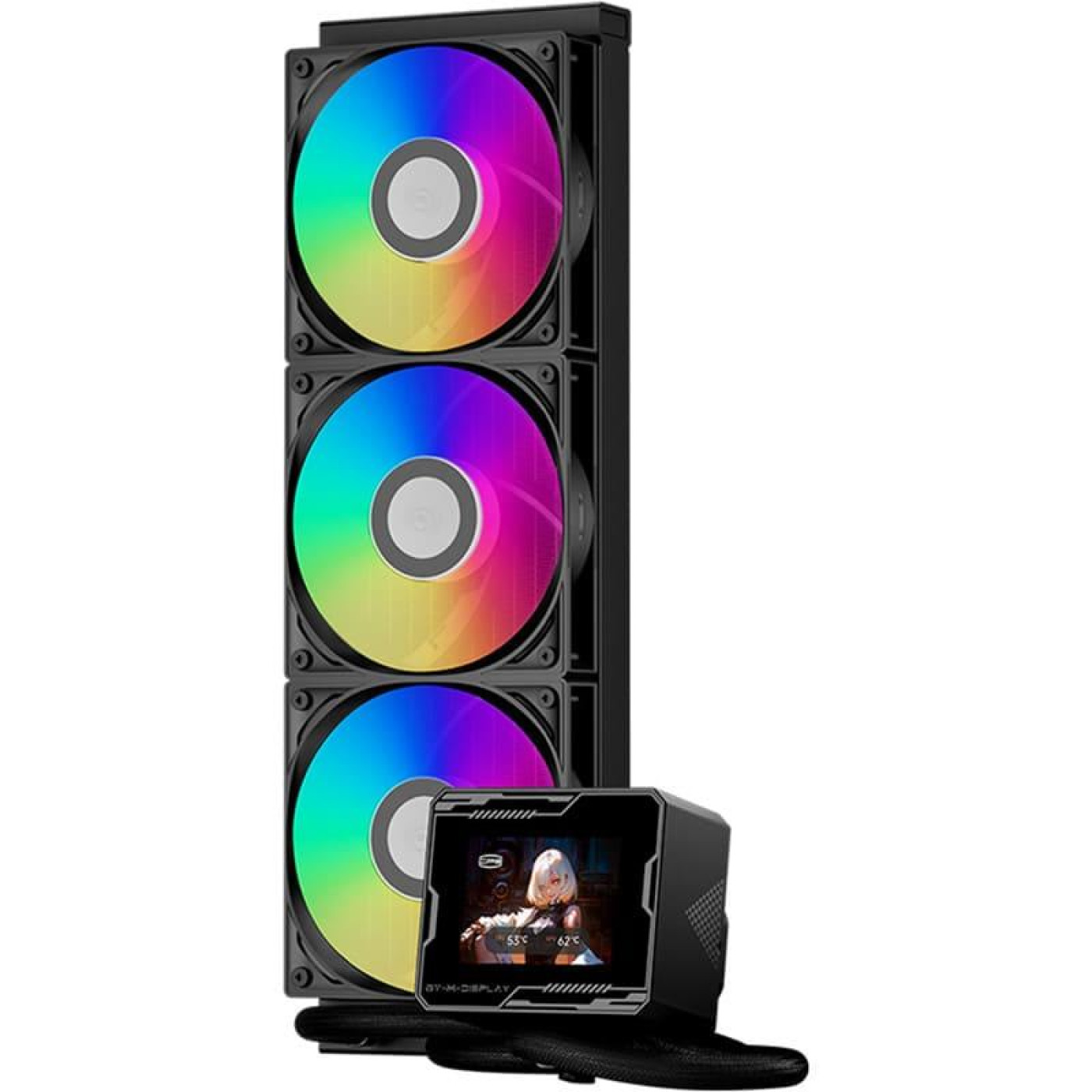 СВО PcCooler PсCOOLER GT360M ARGB Display Black (GT360M-BKAWXX-GL)