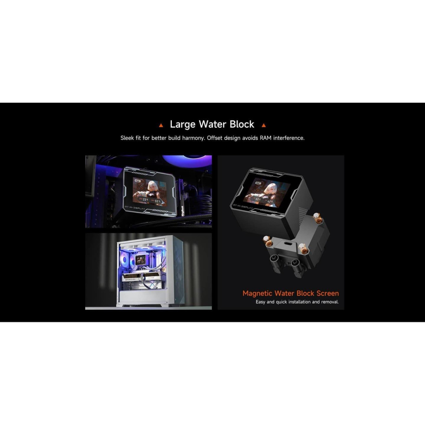 СВО PcCooler PсCOOLER GT360M ARGB Display Black (GT360M-BKAWXX-GL)