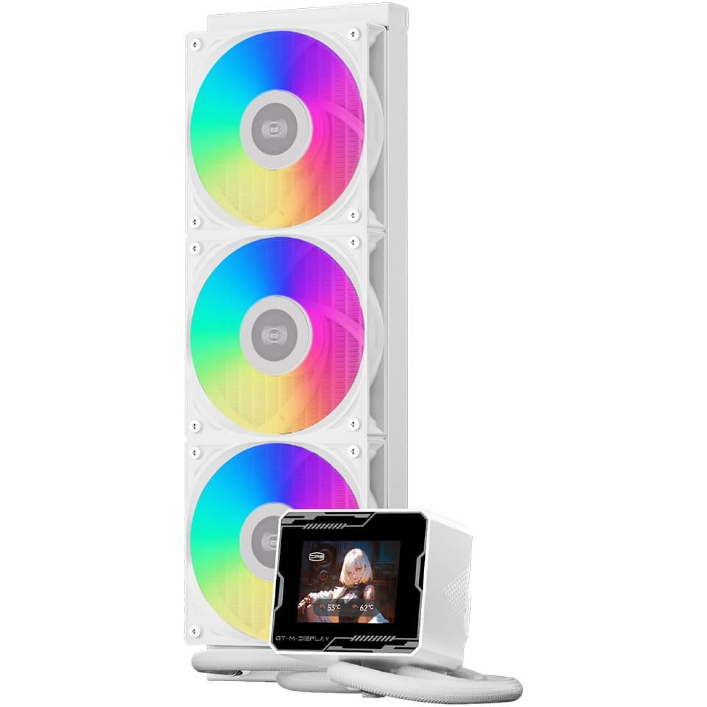 СВО PcCooler PсCOOLER GT360M ARGB Display White (GT360M-WHAWXX-GL)