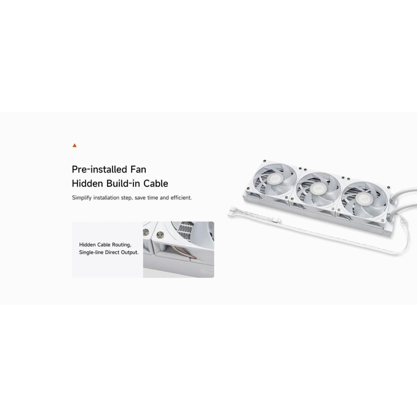 СВО PcCooler PсCOOLER GT360M ARGB Display White (GT360M-WHAWXX-GL)