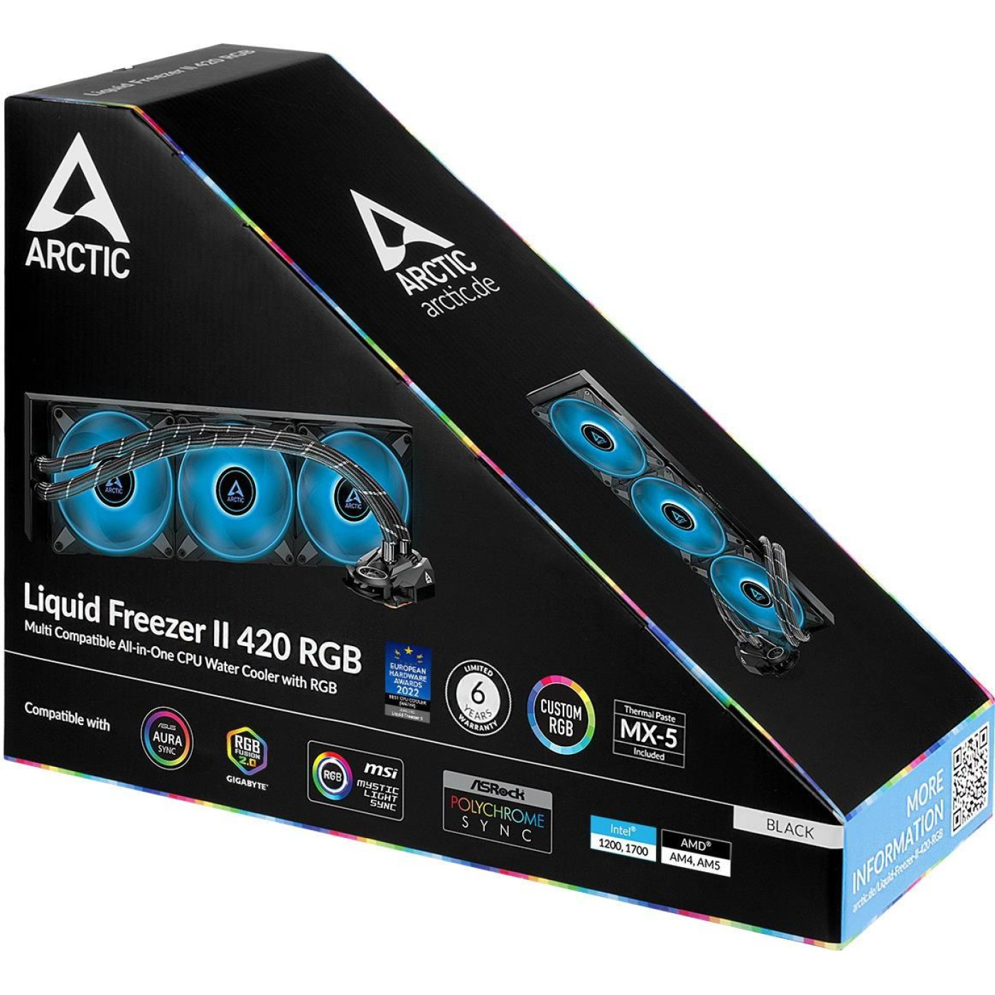 СВО Arctic Liquid Freezer II 420 RGB (ACFRE00110A) Б/в,U1