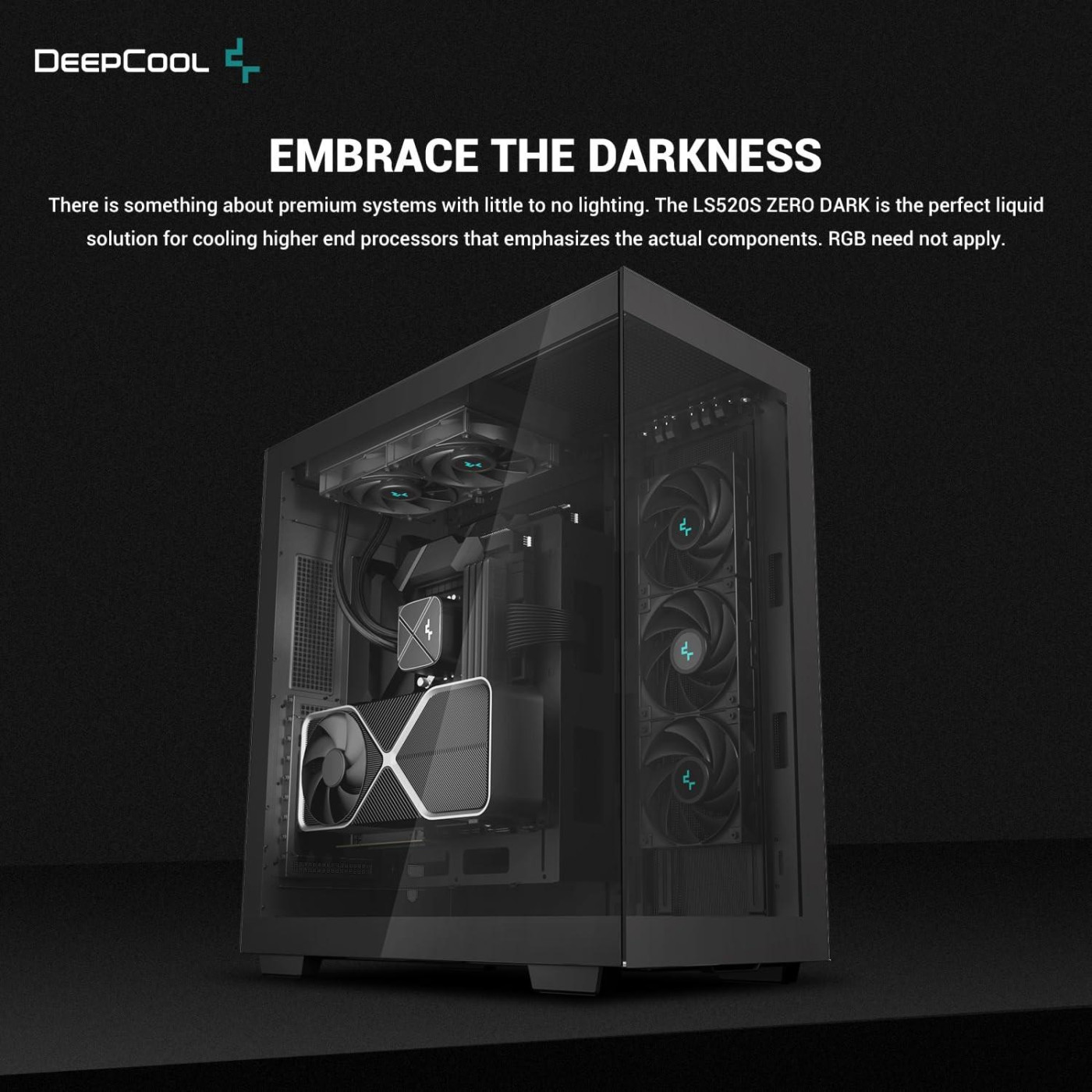 СВО Deepcool LS520S Zero Dark (R-LS520-BKNNMM-G-1)