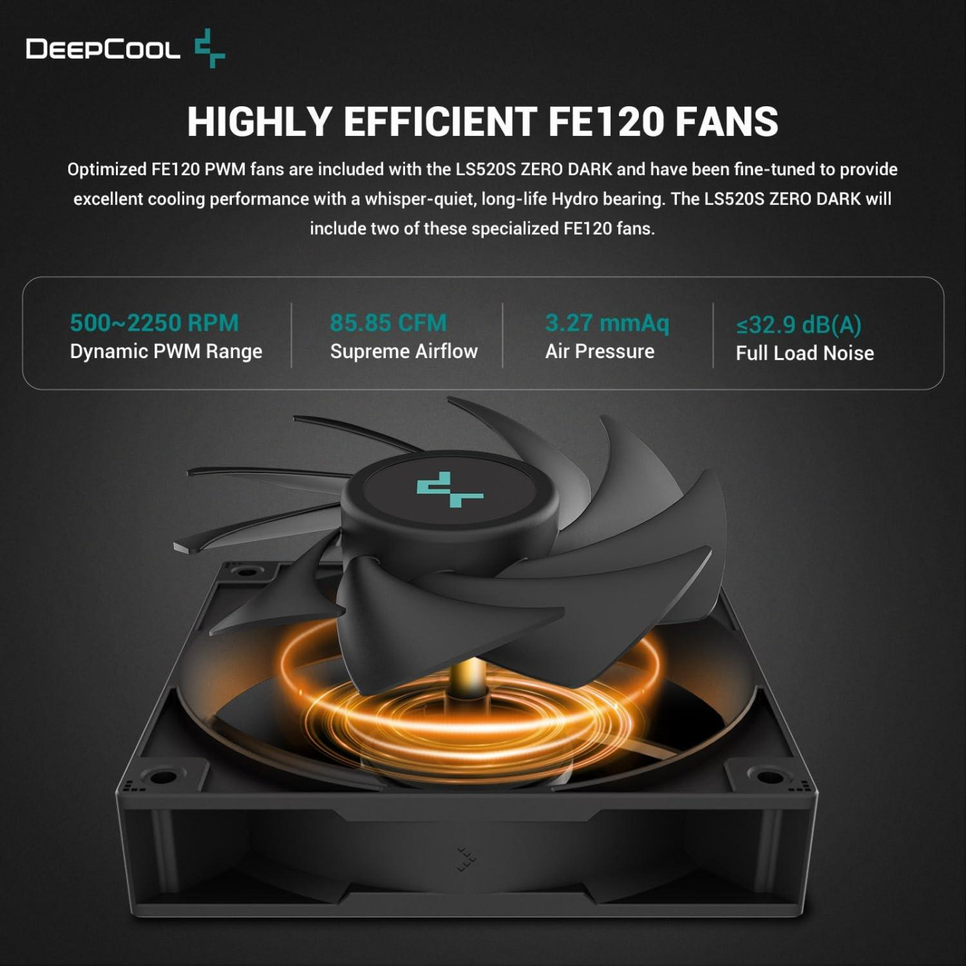 СВО Deepcool LS520S Zero Dark (R-LS520-BKNNMM-G-1)