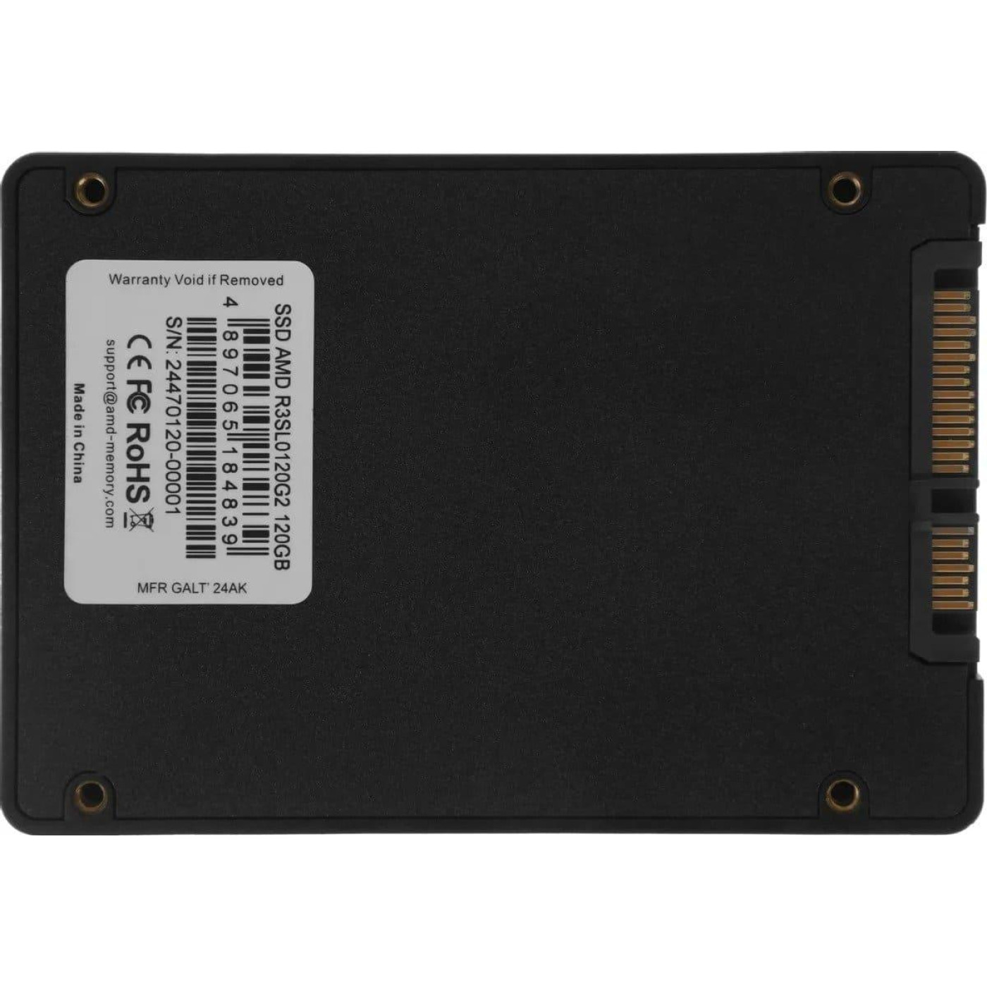 Накопичувач SSD AMD Sata 2.5 120G SATA3 (R3SL0120G2)