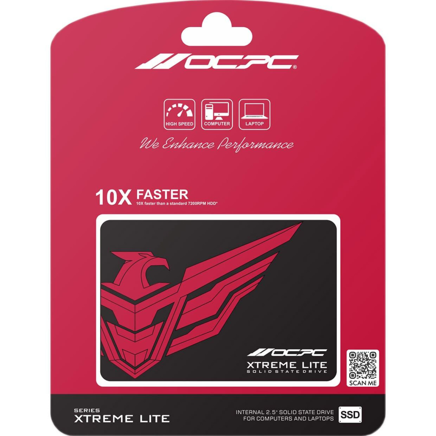 Накопичувач SSD OCPC Sata 2.5 256GB XTL-200 (SSD25S3T256GLT)