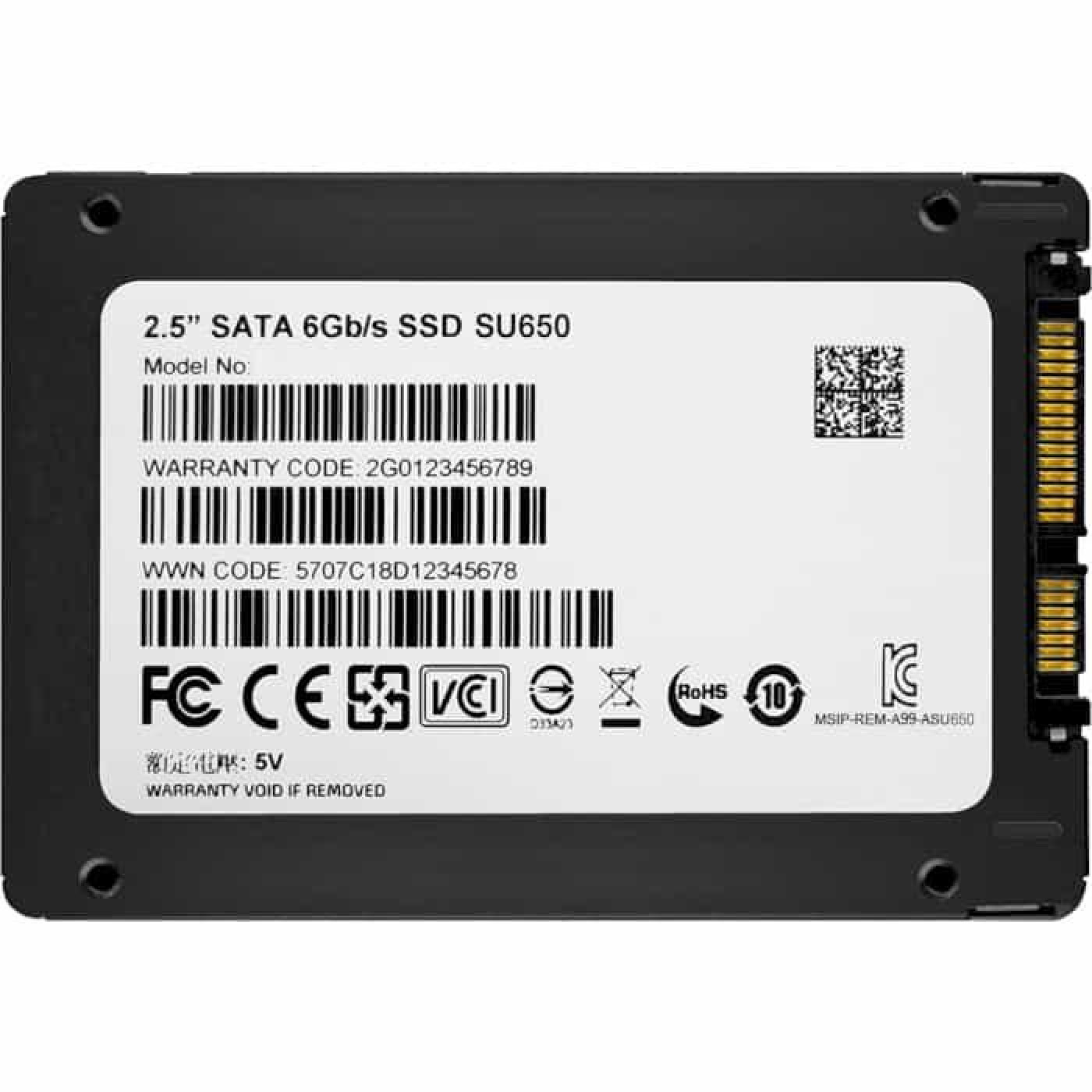 Накопичувач SSD Adata Sata 2.5
