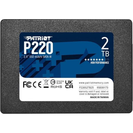 Накопичувач SSD Patriot Sata 2.5