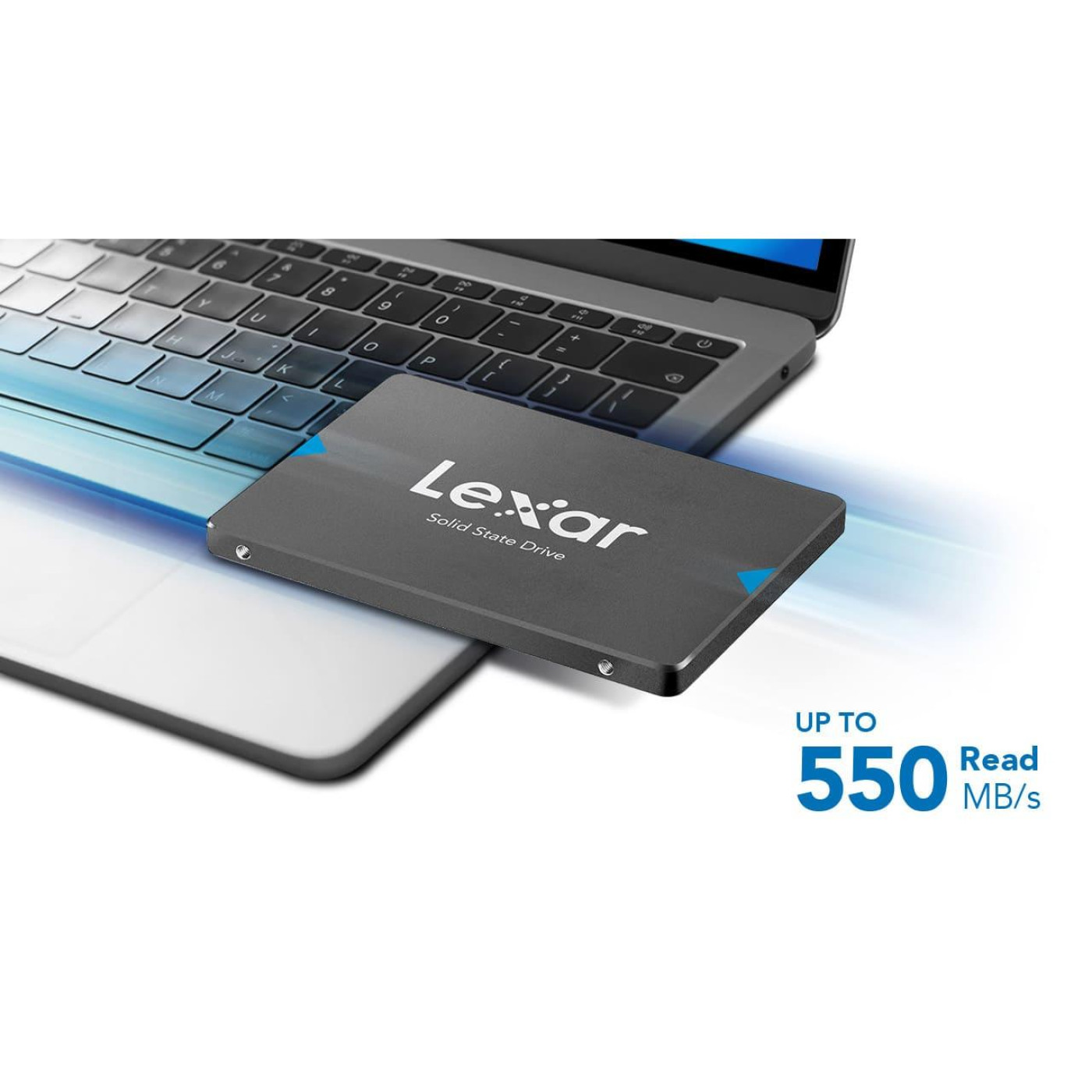 Накопичувач SSD Lexar Sata 2.5 256GB NQ100 (LNQ100X256G-RNNNG)