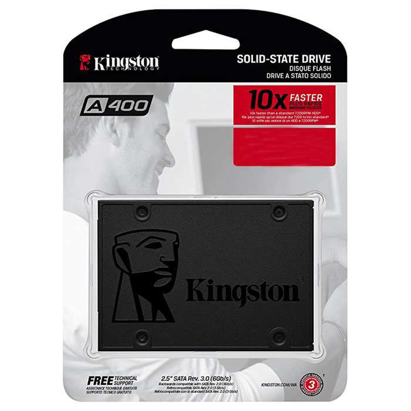 Накопичувач SSD Kingston Sata 2.5