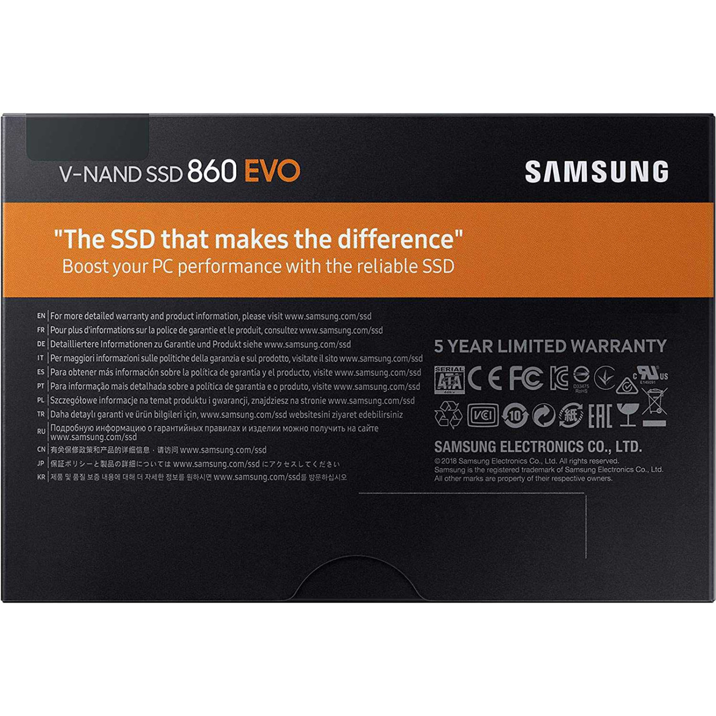 Накопитель SSD Samsung Sata 2.5
