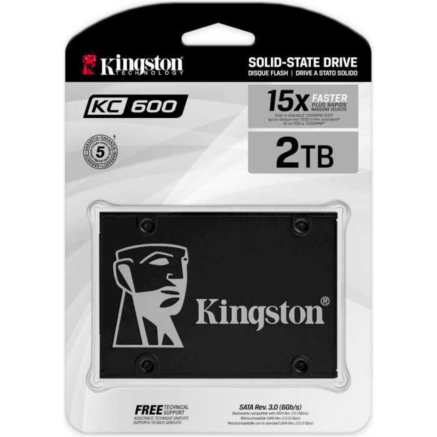 Накопичувач SSD Kingston Sata 2.5