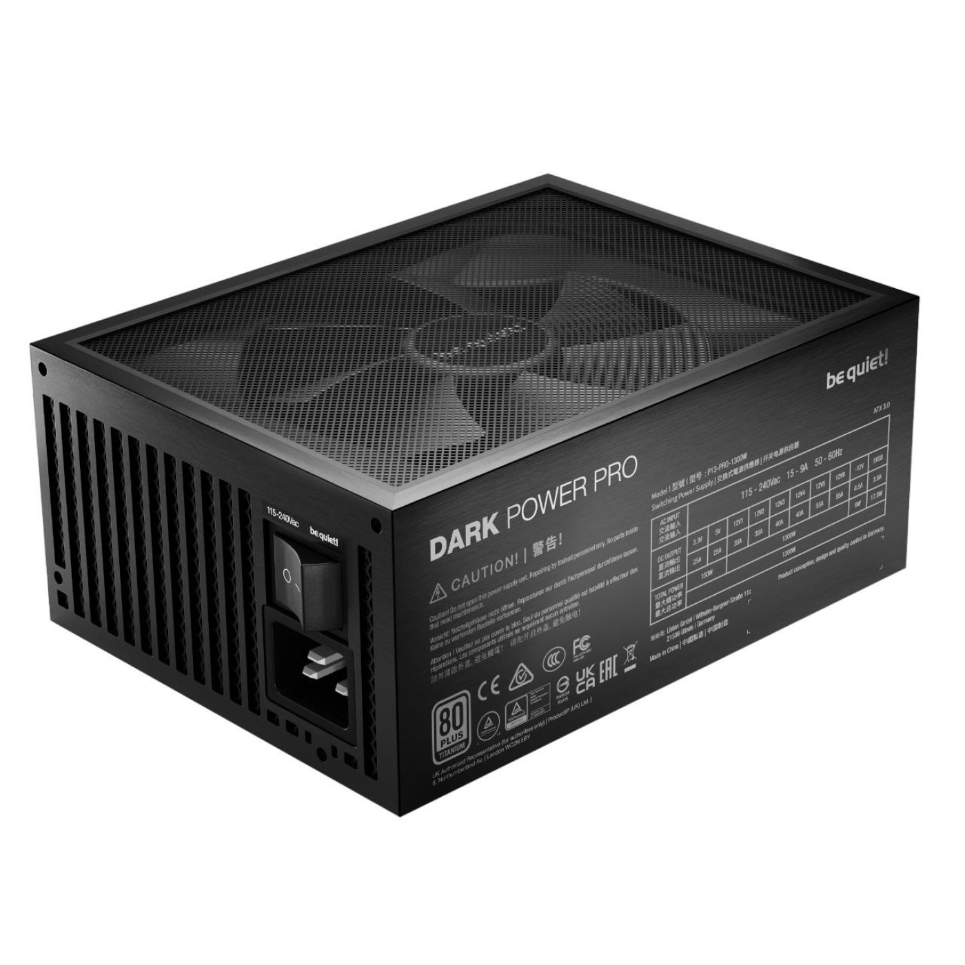 Блок живлення Be quiet! DARK POWER PRO 13 1300W (BN331)