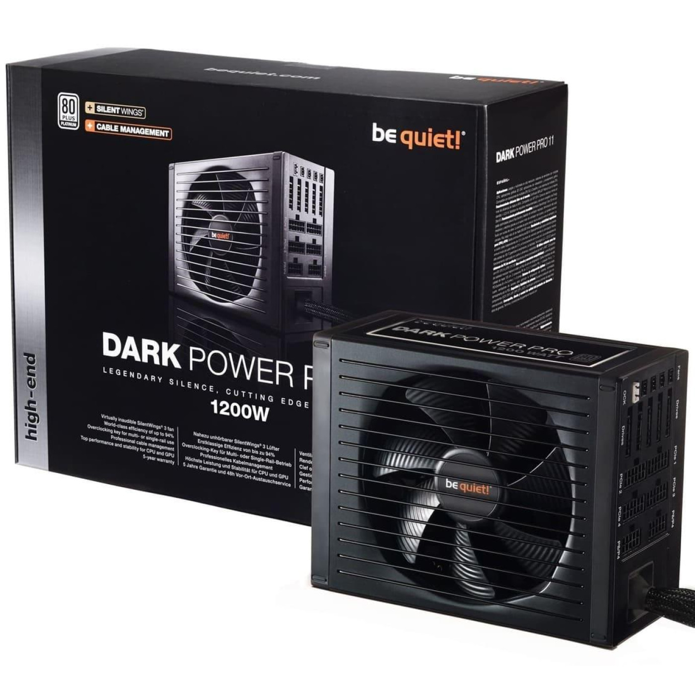 Блок питания Be quiet! Dark Power Pro 11 1200W (BN255) Б/у,U1