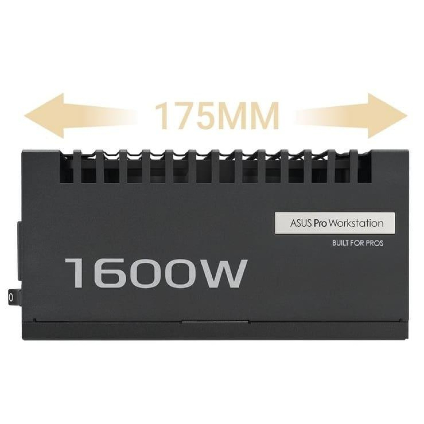 Блок живлення ASUS Pro WS 1600W 80+ Platinum (90YE00Z2-B0NA00) Black
