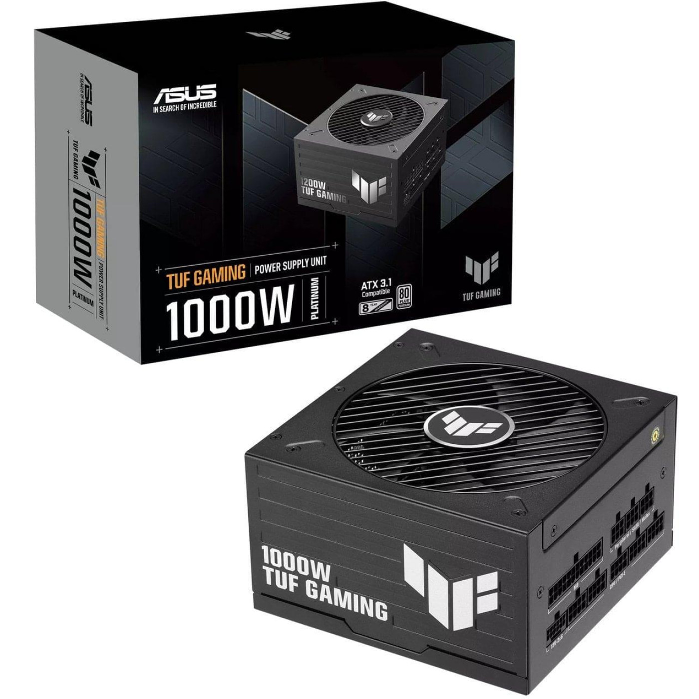 Блок живлення ASUS TUF Gaming 1000W 80+ Platinum (90YE0101-B0NA00) Black