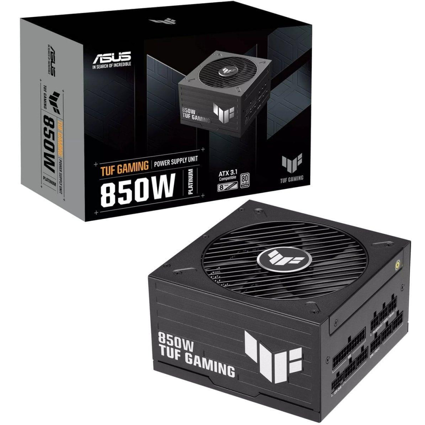 Блок живлення ASUS TUF Gaming 850W 80+ Platinum (90YE0102-B0NA00) Black