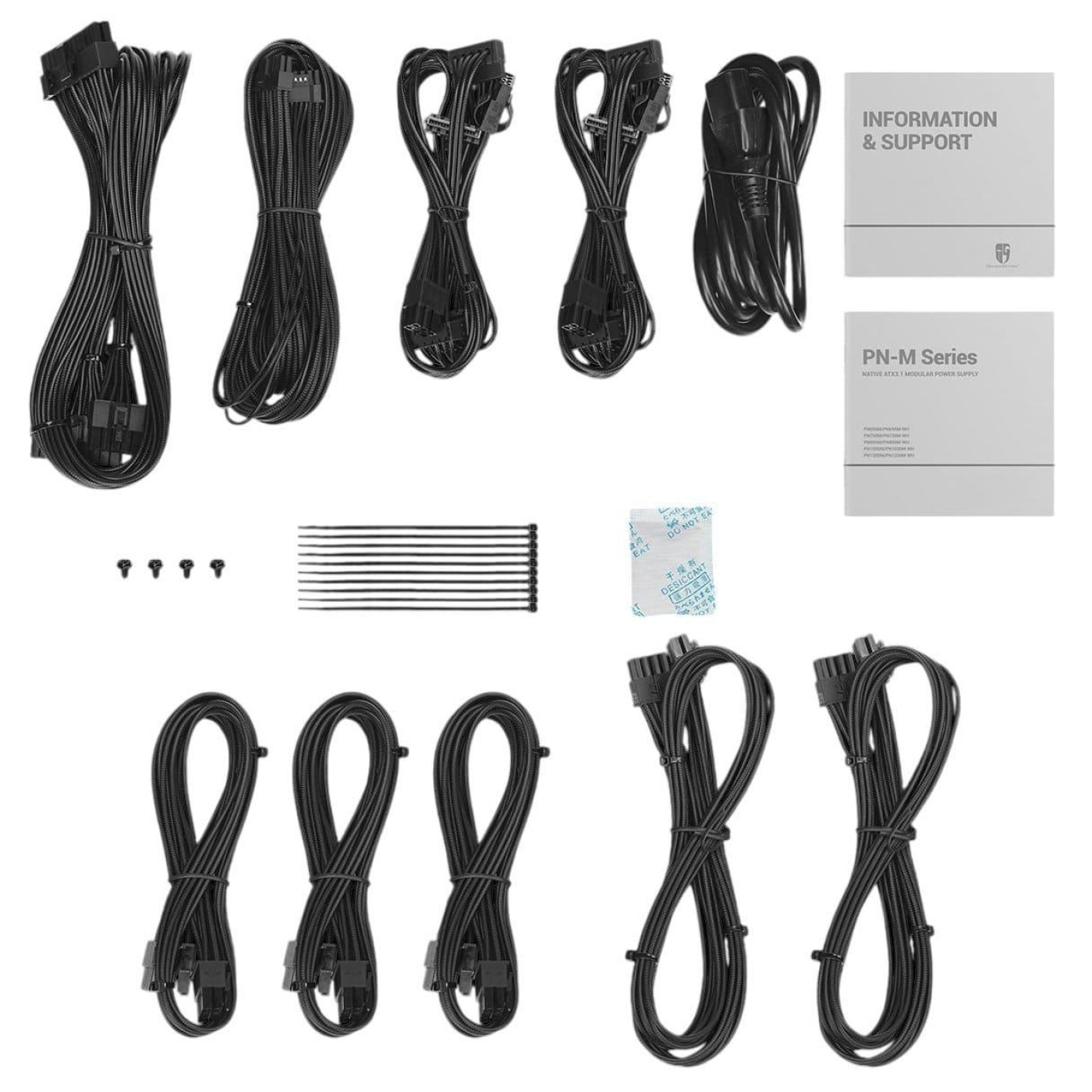 Блок живлення Deepcool GAMER STORM PN-M 1000W 80+ Gold ATX 3.1 (R-PNA00M-FC0B-JGEU)