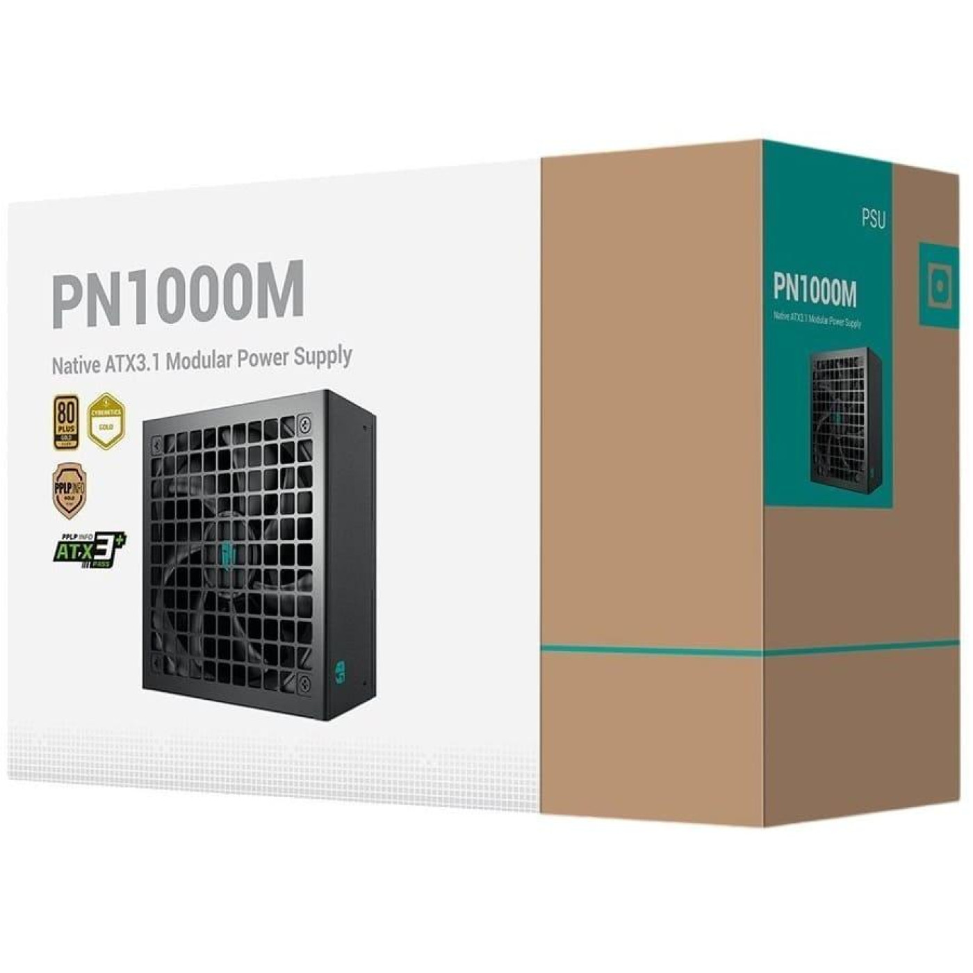 Блок живлення Deepcool GAMER STORM PN-M 1000W 80+ Gold ATX 3.1 (R-PNA00M-FC0B-JGEU)