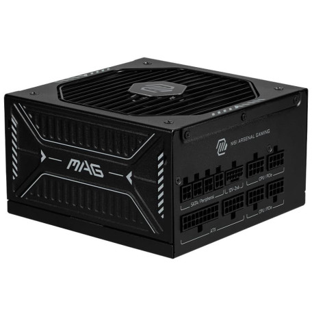 Блок живлення MSI MAG A850GLS 850W ATX 3.1 80+ Gold (MAG A850GLS PCIE5) Black