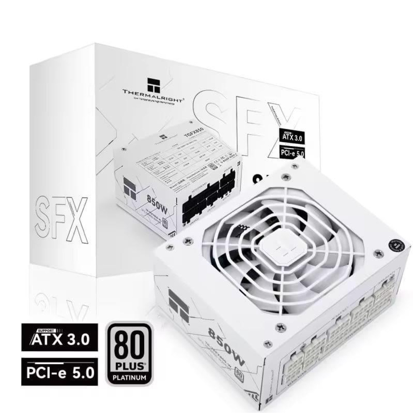 Блок живлення Thermalright SFX 850W 80+ Platinum White (TR-TPFX850-W) Б/в