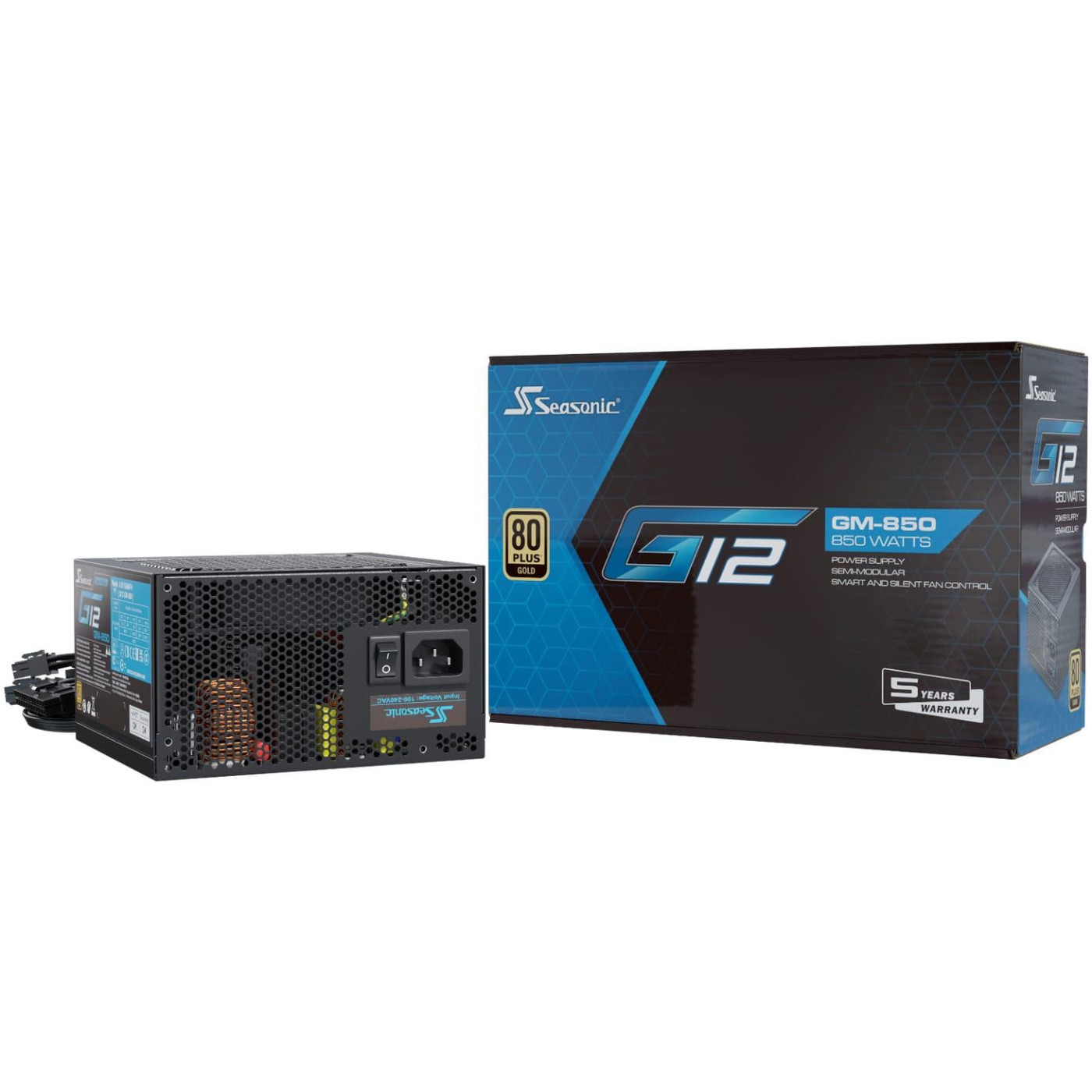 Блок живлення Seasonic G12 GM 850W 80+ Gold (G12 GM-850)