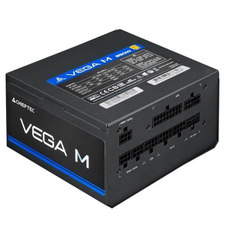 Блок живлення Chieftec Vega M 850W 80+ Gold (PPG-850-C) Black