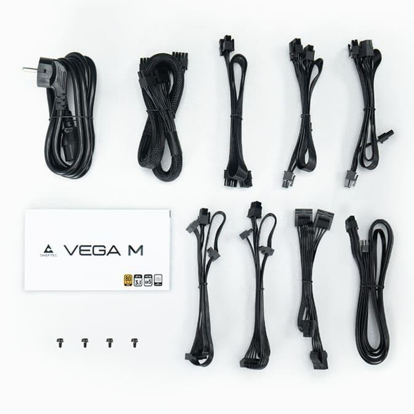 Блок питания Chieftec Vega M 850W 80+ Gold (PPG-850-C) Black