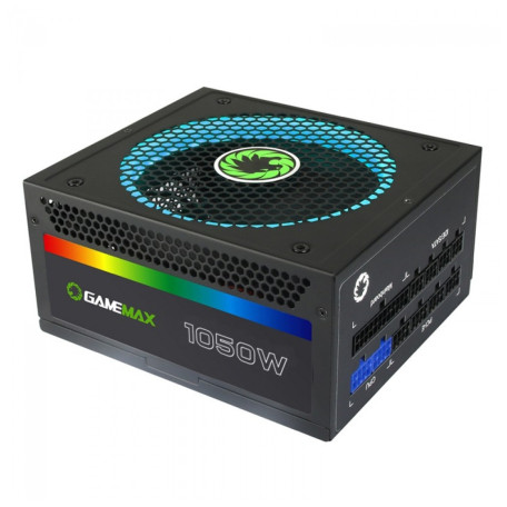 Блок живлення GameMax RGB1050 1050W 80+ Gold (RGB-1050 PRO) Black