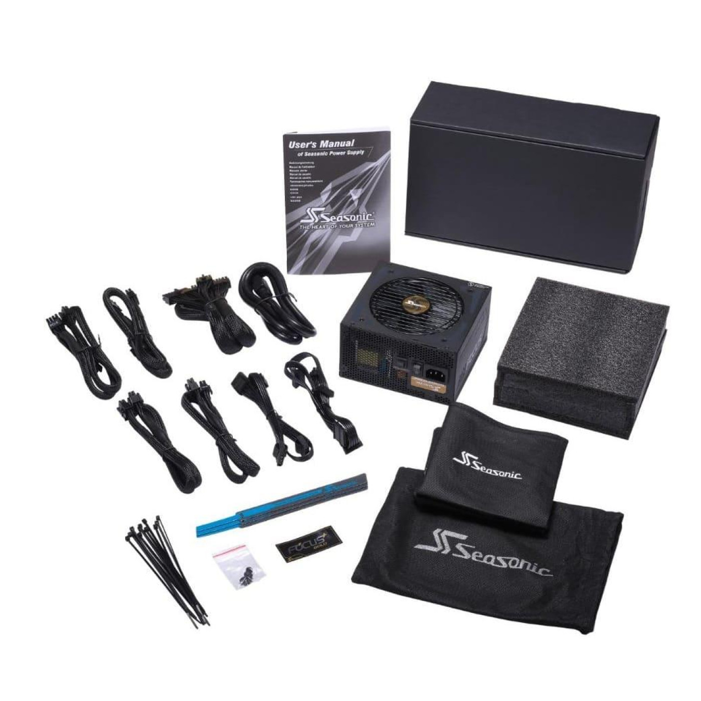 Блок живлення Seasonic 1000W FOCUS Plus Gold (SSR-1000FX) Б/в,U2