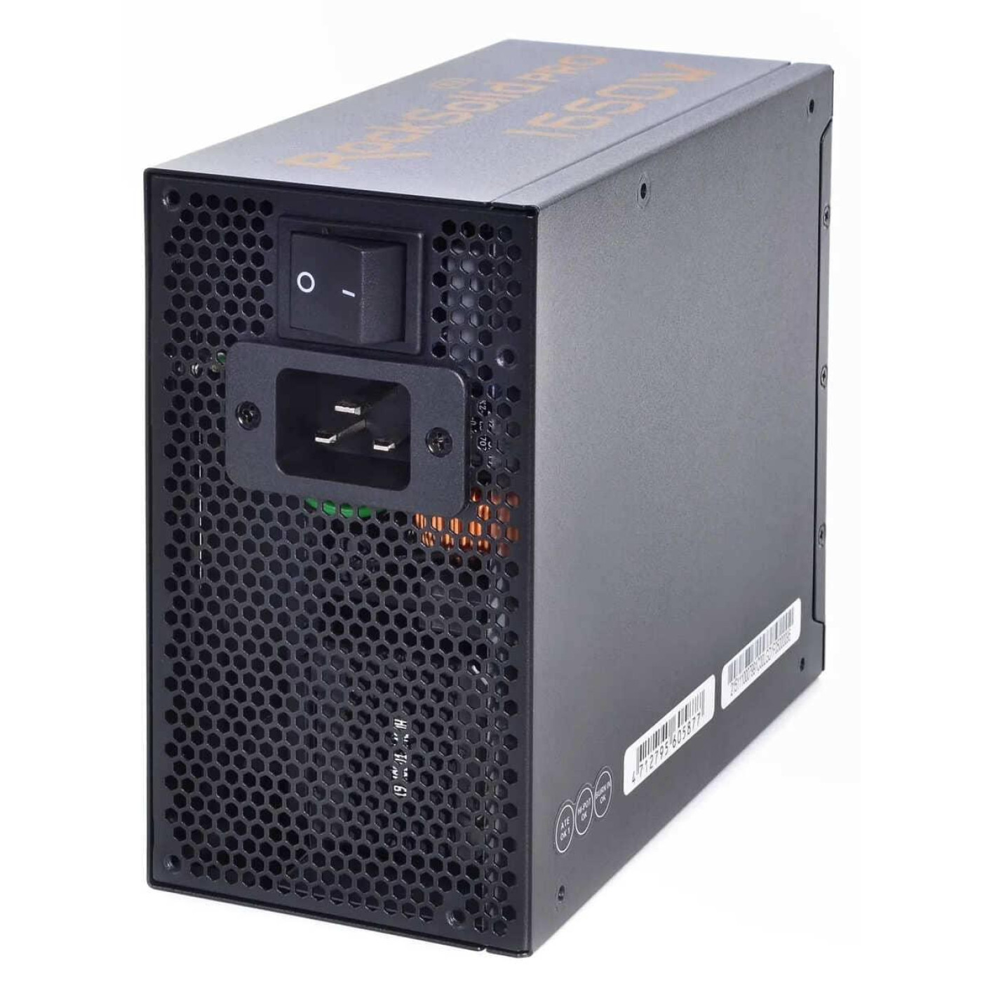 Блок живлення QUBE 1650W 80+ Gold (RS-1650GD PRO) Black