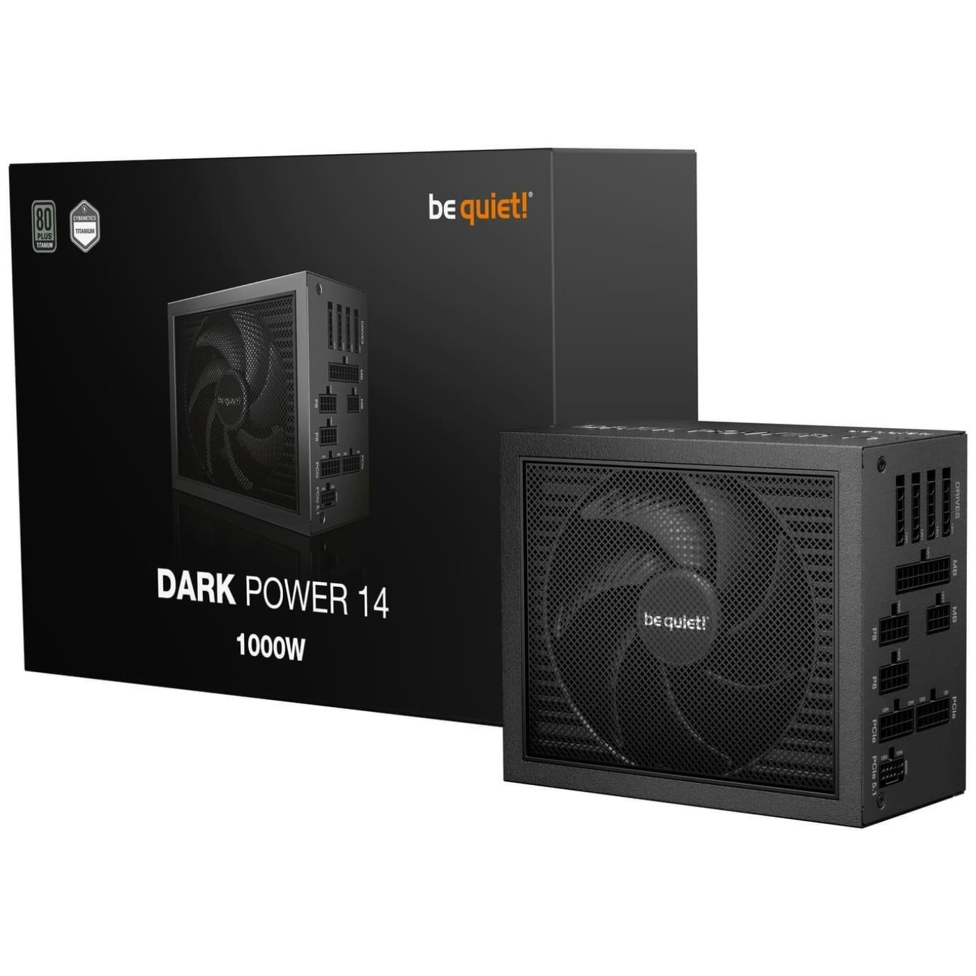 Блок живлення Be quiet! DARK POWER 14 1000W 80+ Titanium (BP020EU) Black