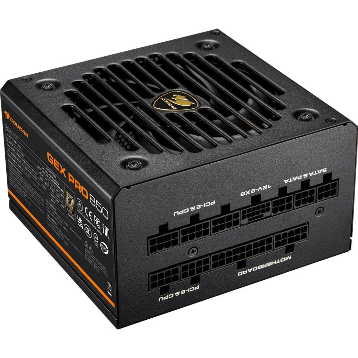 Блок живлення Cougar GEX PRO 850 850w ATX 3.1 80+ Gold Modular (GEX PRO 850)